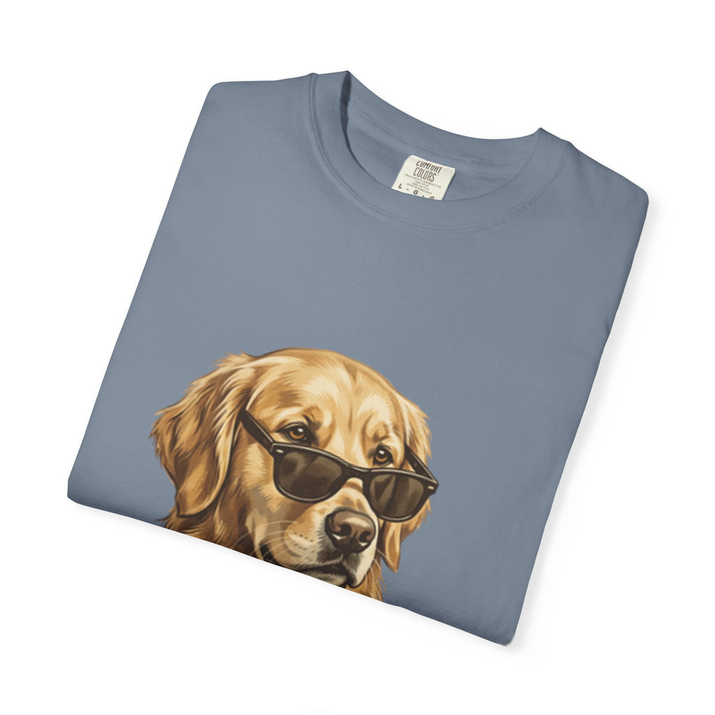 Bruh Sunglasses Golden Retriever T-Shirt