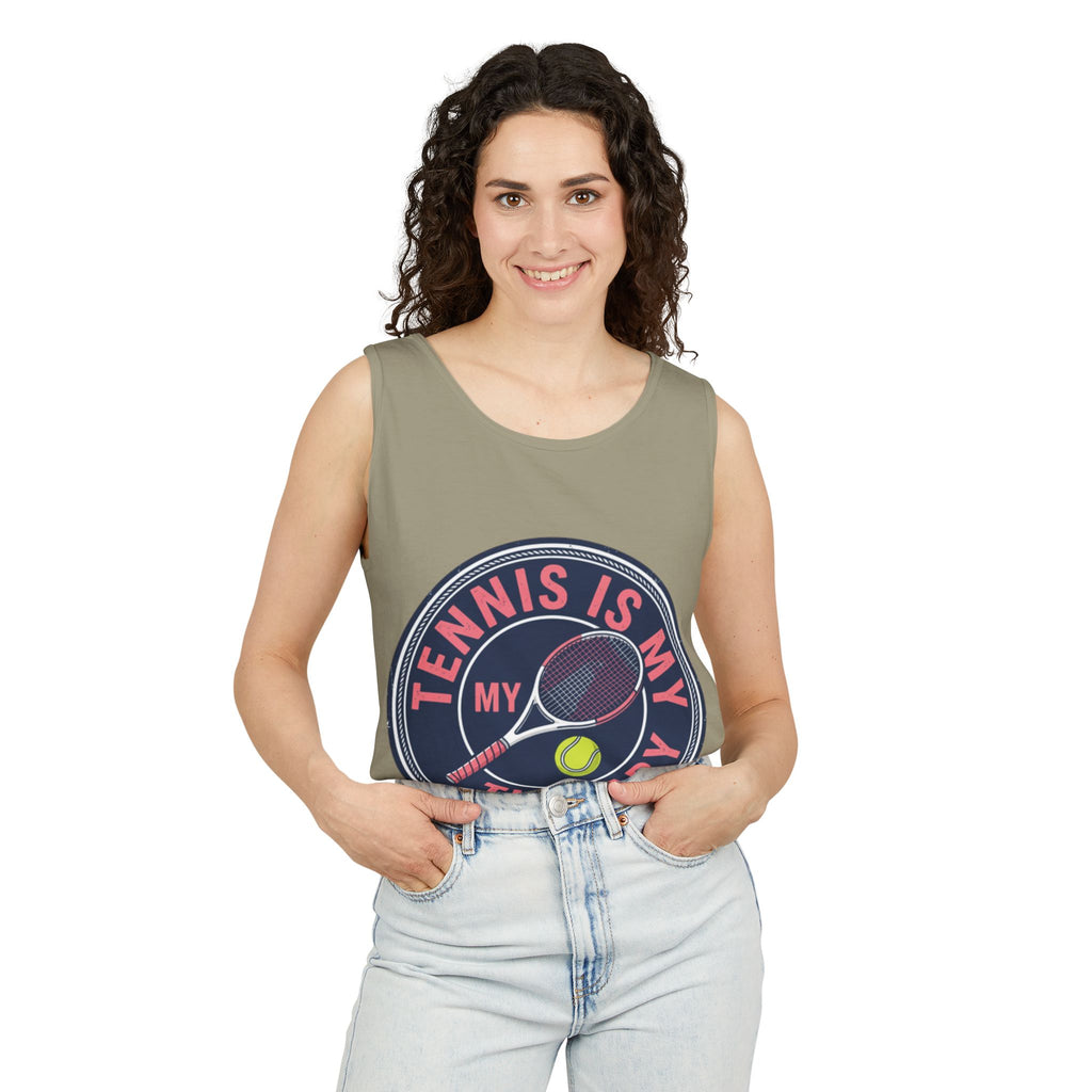 Tennis Is My Therapy Tank Top