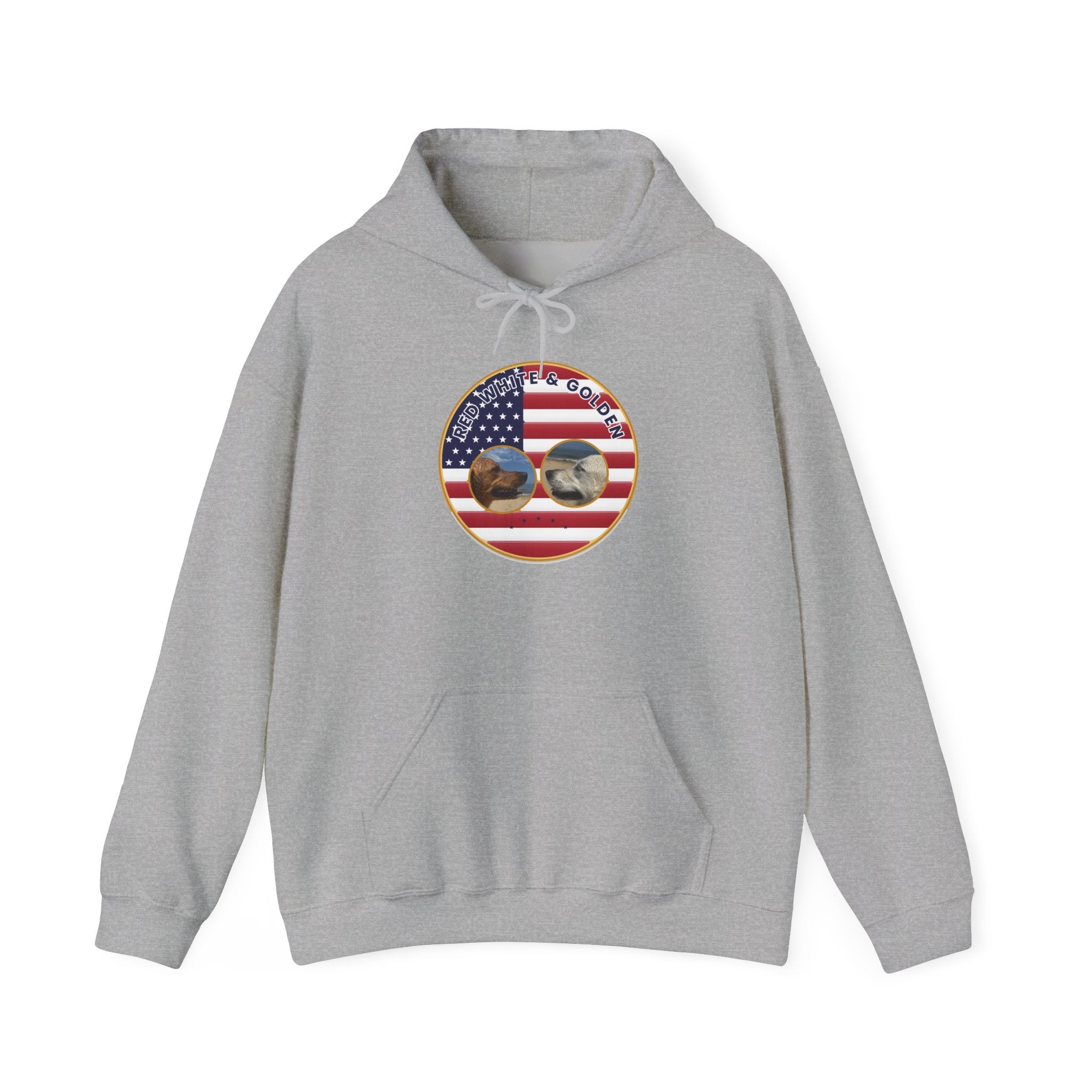 American Flag Sunglasses Hoodie — Patriotic USA Eagle Graphic Sweatshirt