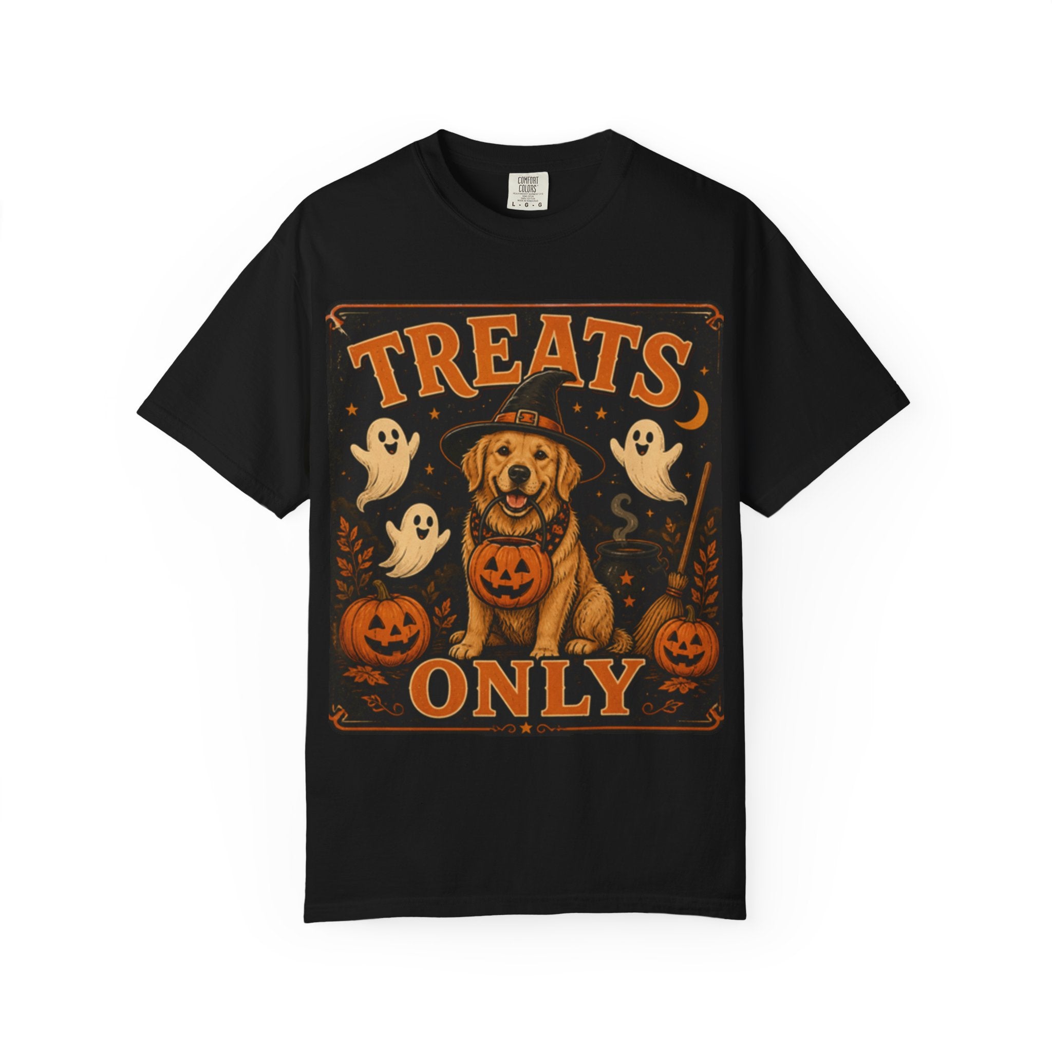Halloween 'Treats Only' Dog T-Shirt