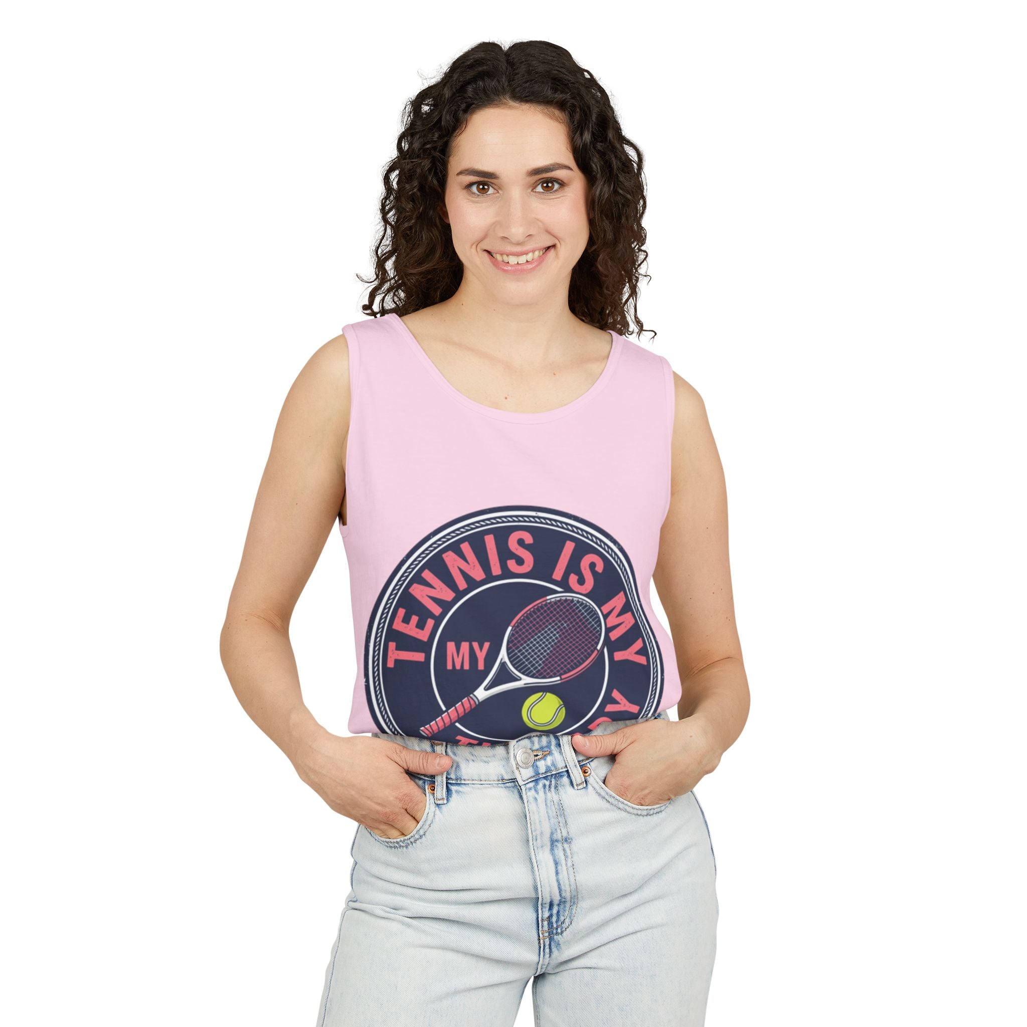 Tennis Is My Therapy Tank Top