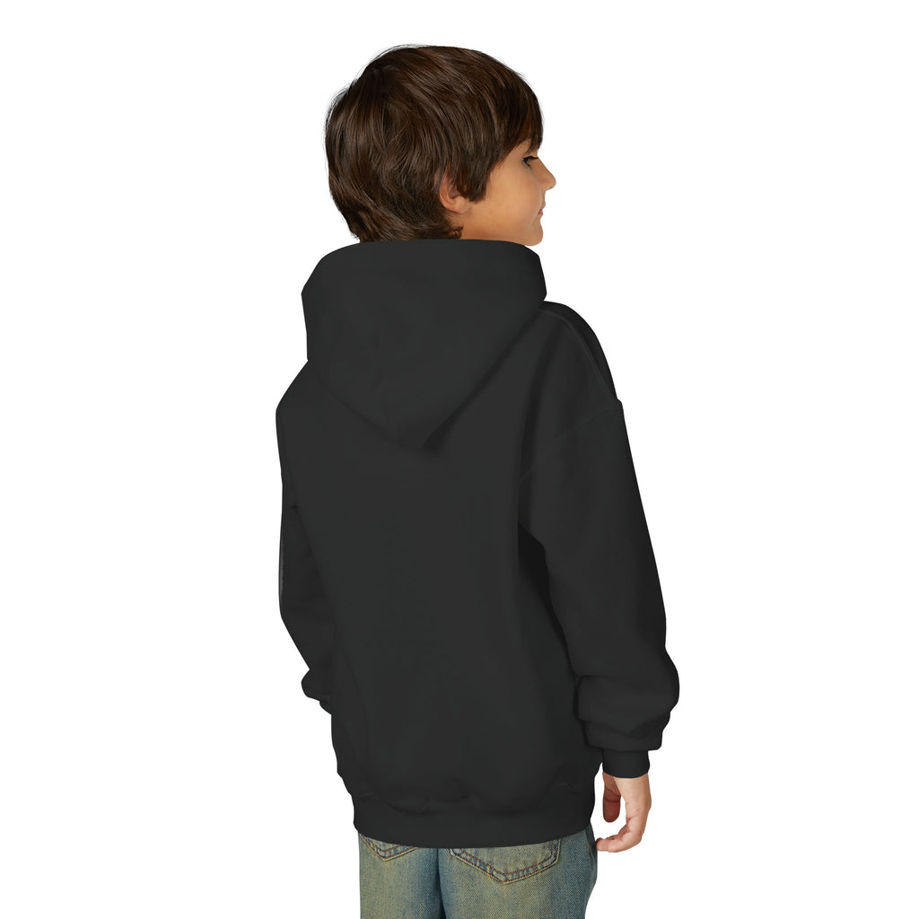 Youth Halloween Hoodie - "Treats Only" Pumpkin Dog Graphic