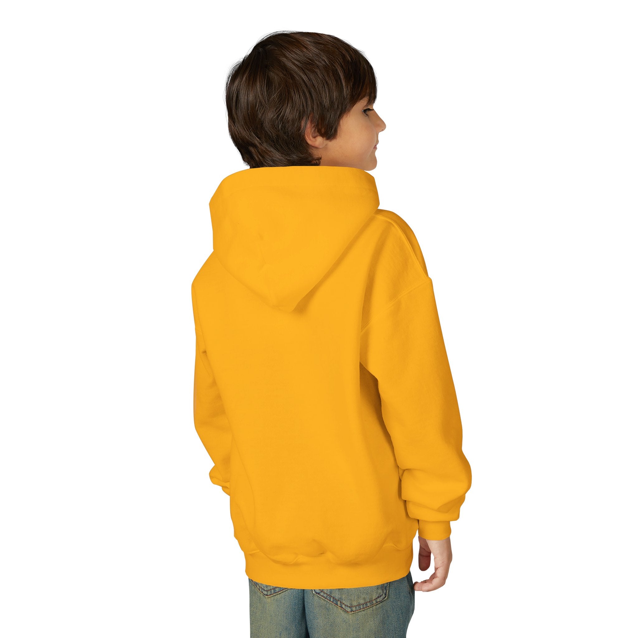Youth Halloween Hoodie - "Treats Only" Pumpkin Dog Graphic