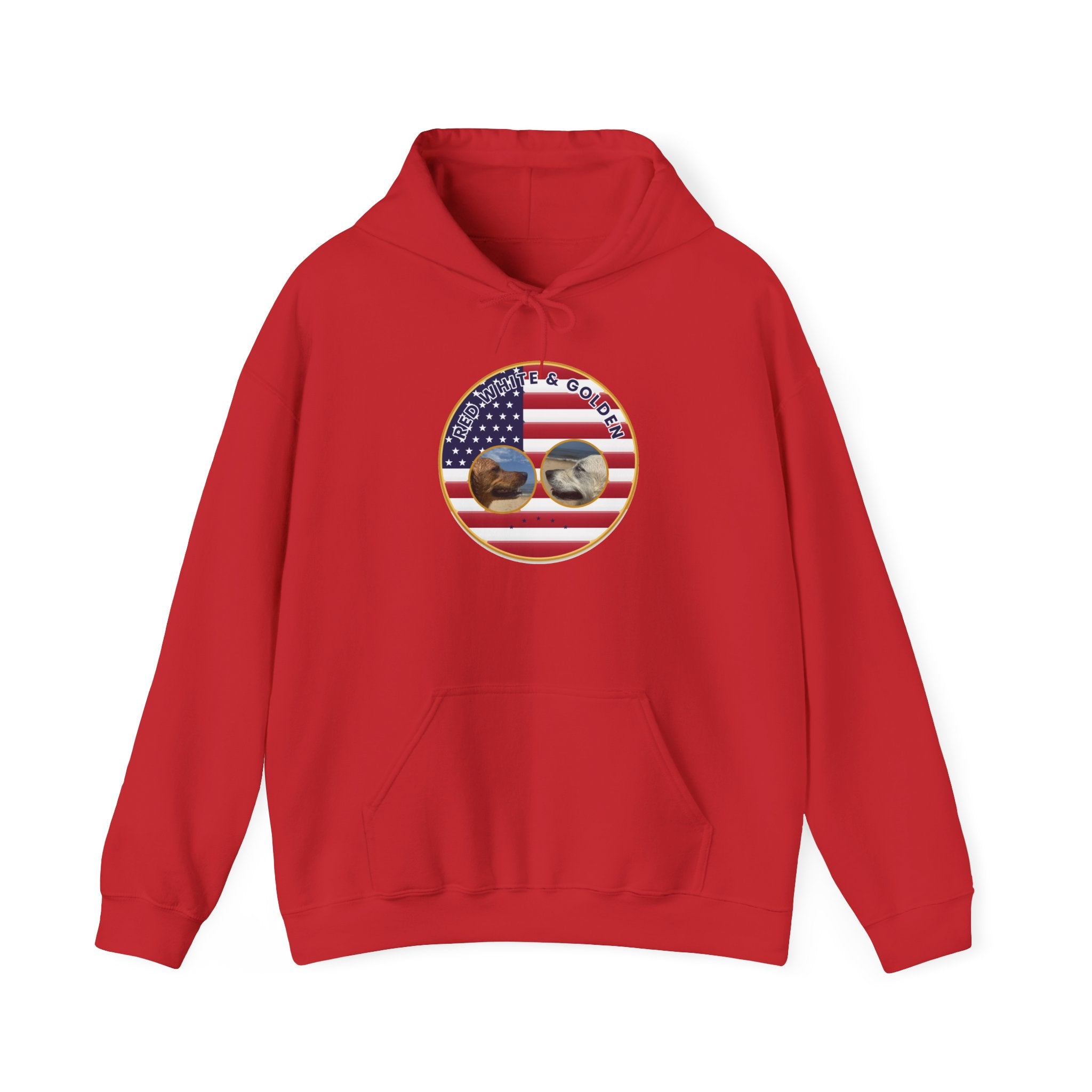 American Flag Sunglasses Hoodie — Patriotic USA Eagle Graphic Sweatshirt