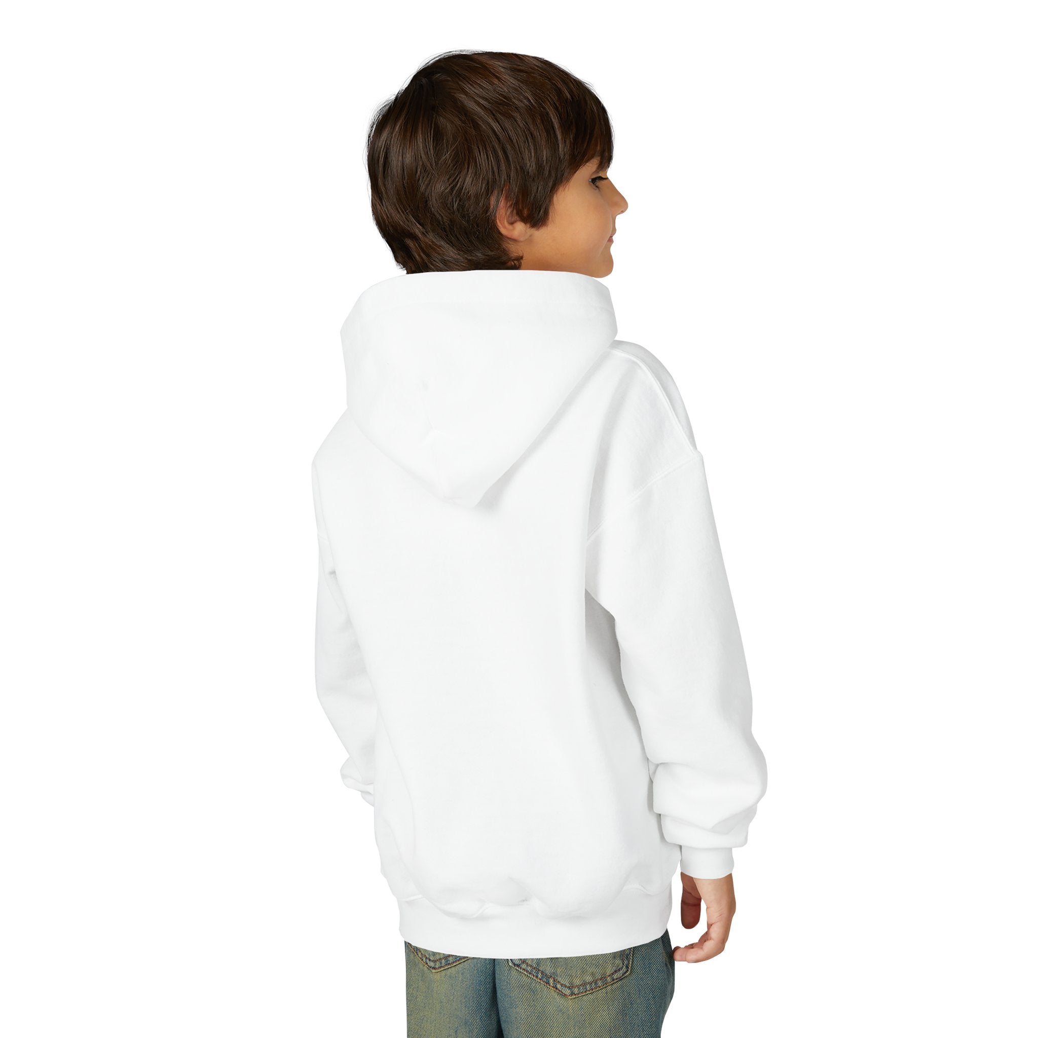 Youth Halloween Hoodie - "Treats Only" Pumpkin Dog Graphic