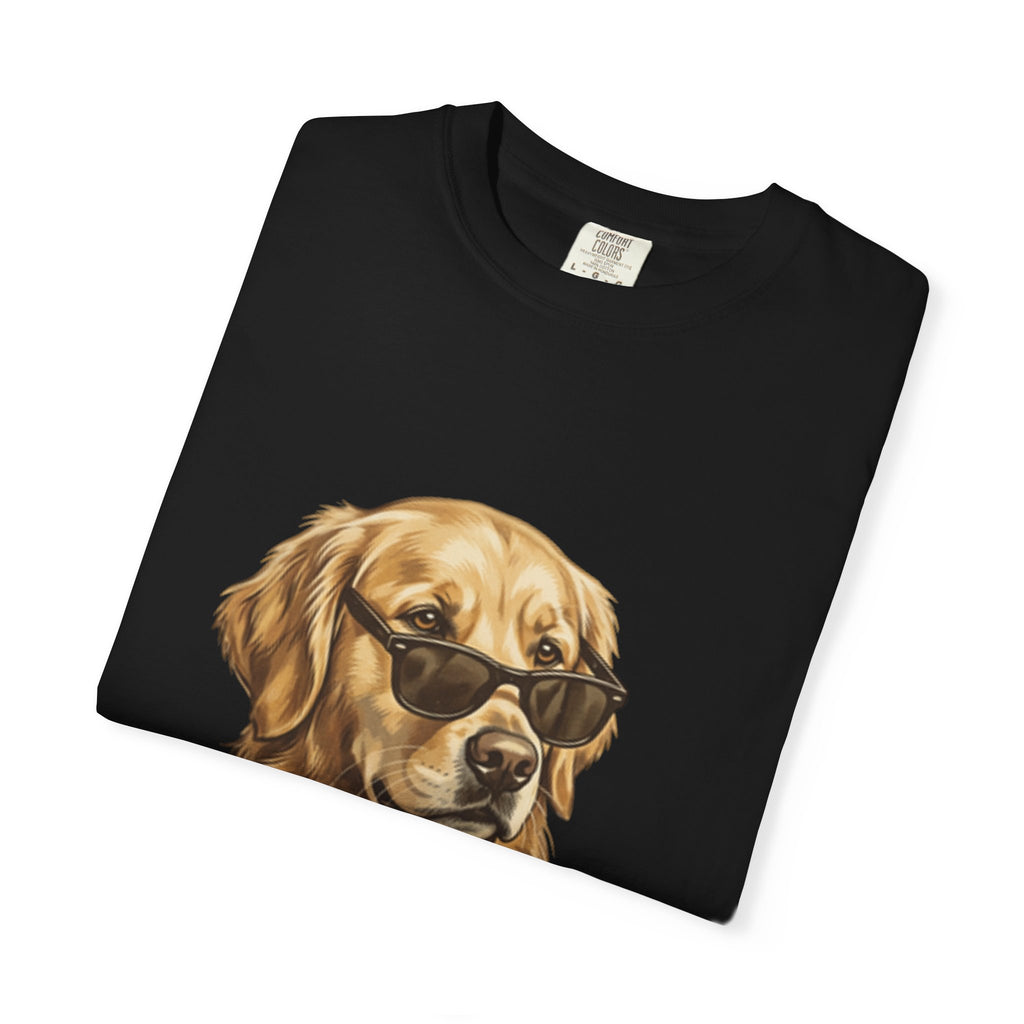 Bruh Sunglasses Golden Retriever T-Shirt