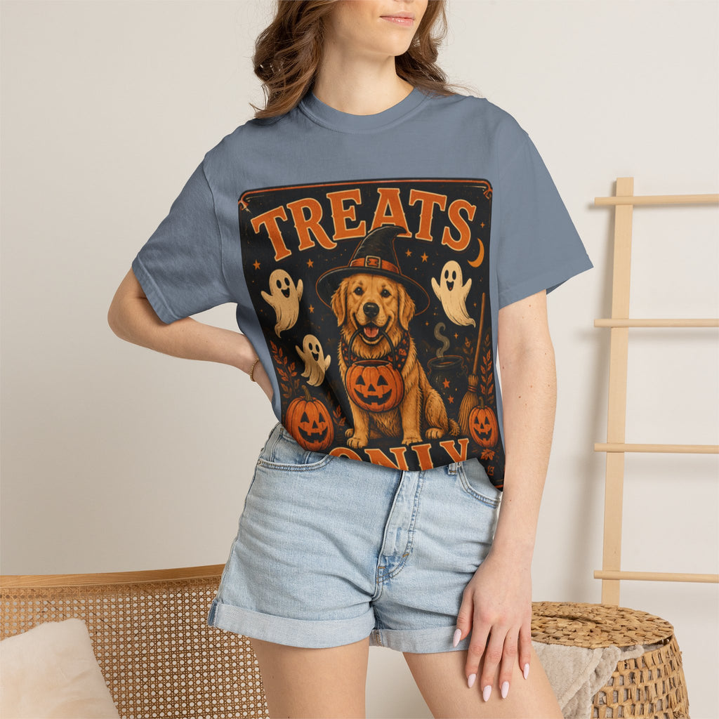 Halloween 'Treats Only' Dog T-Shirt