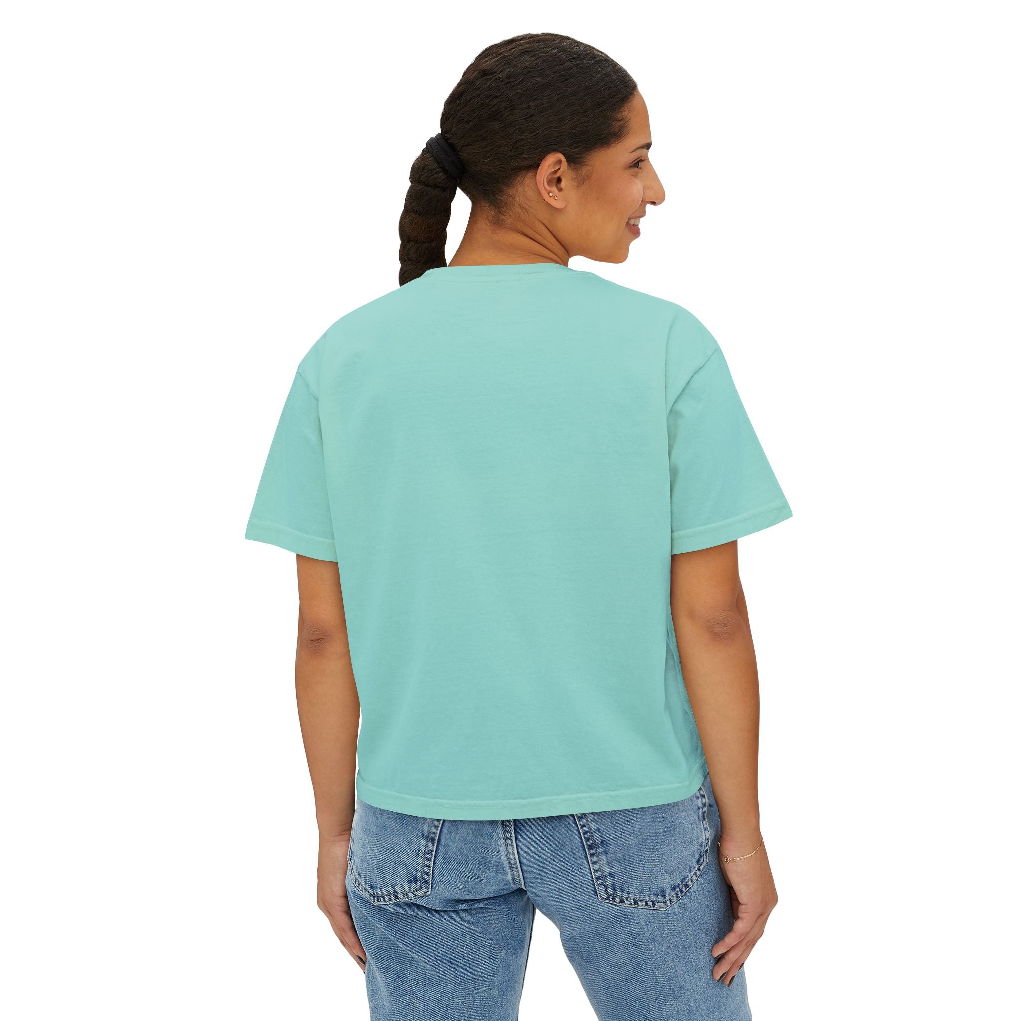 Tennis Tee — "Tennis Is My Therapy" Women's Boxy Shirt