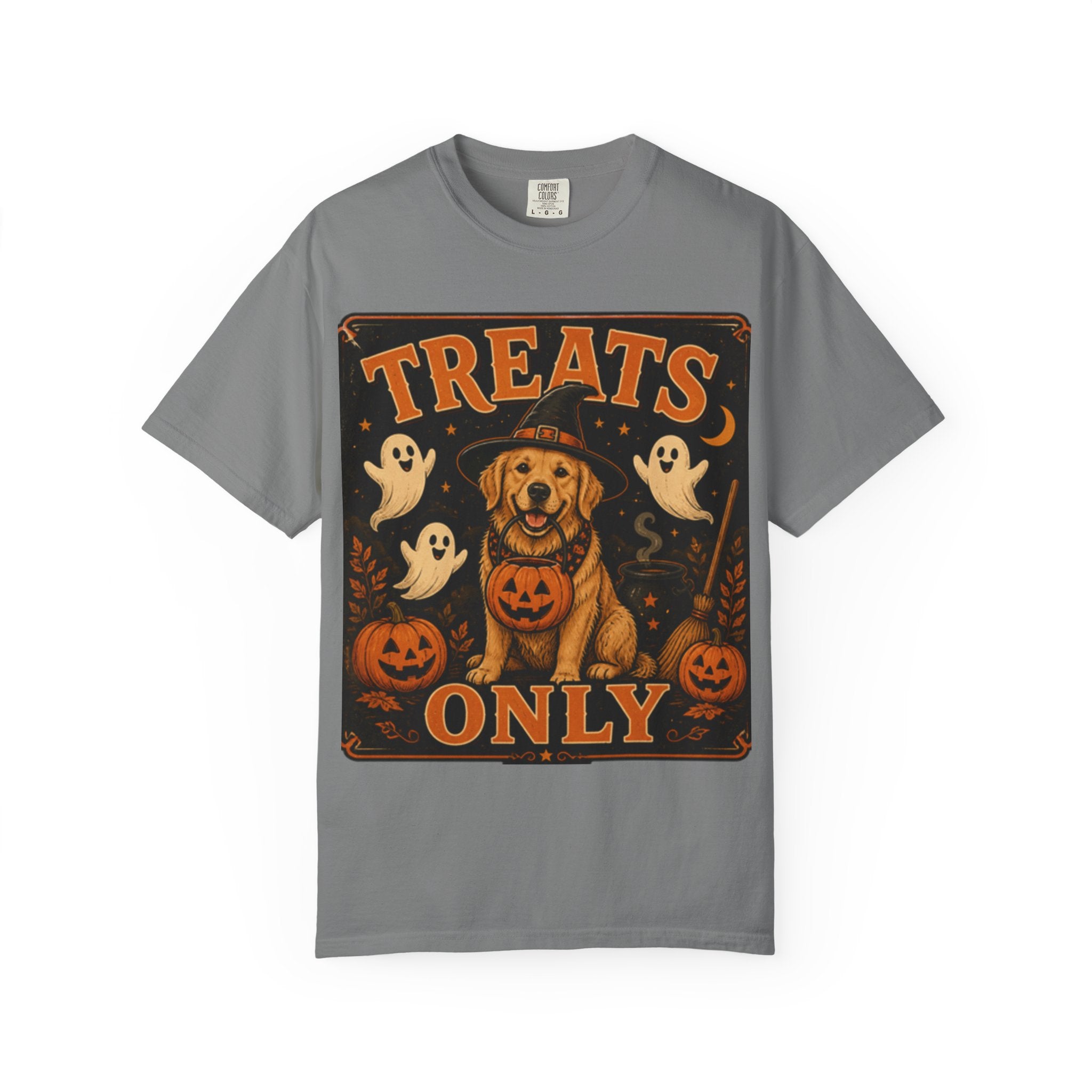 Halloween 'Treats Only' Dog T-Shirt