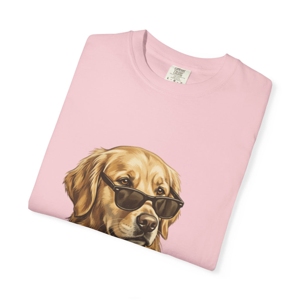 Bruh Sunglasses Golden Retriever T-Shirt