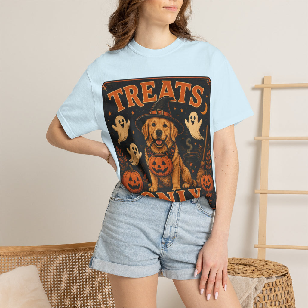 Halloween 'Treats Only' Dog T-Shirt