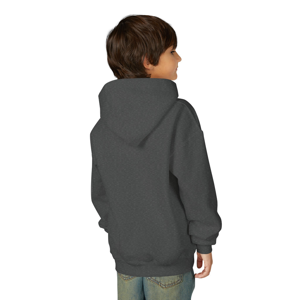 Youth Halloween Hoodie - "Treats Only" Pumpkin Dog Graphic