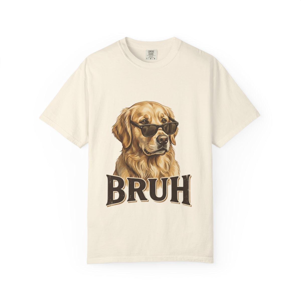 Bruh Sunglasses Golden Retriever T-Shirt