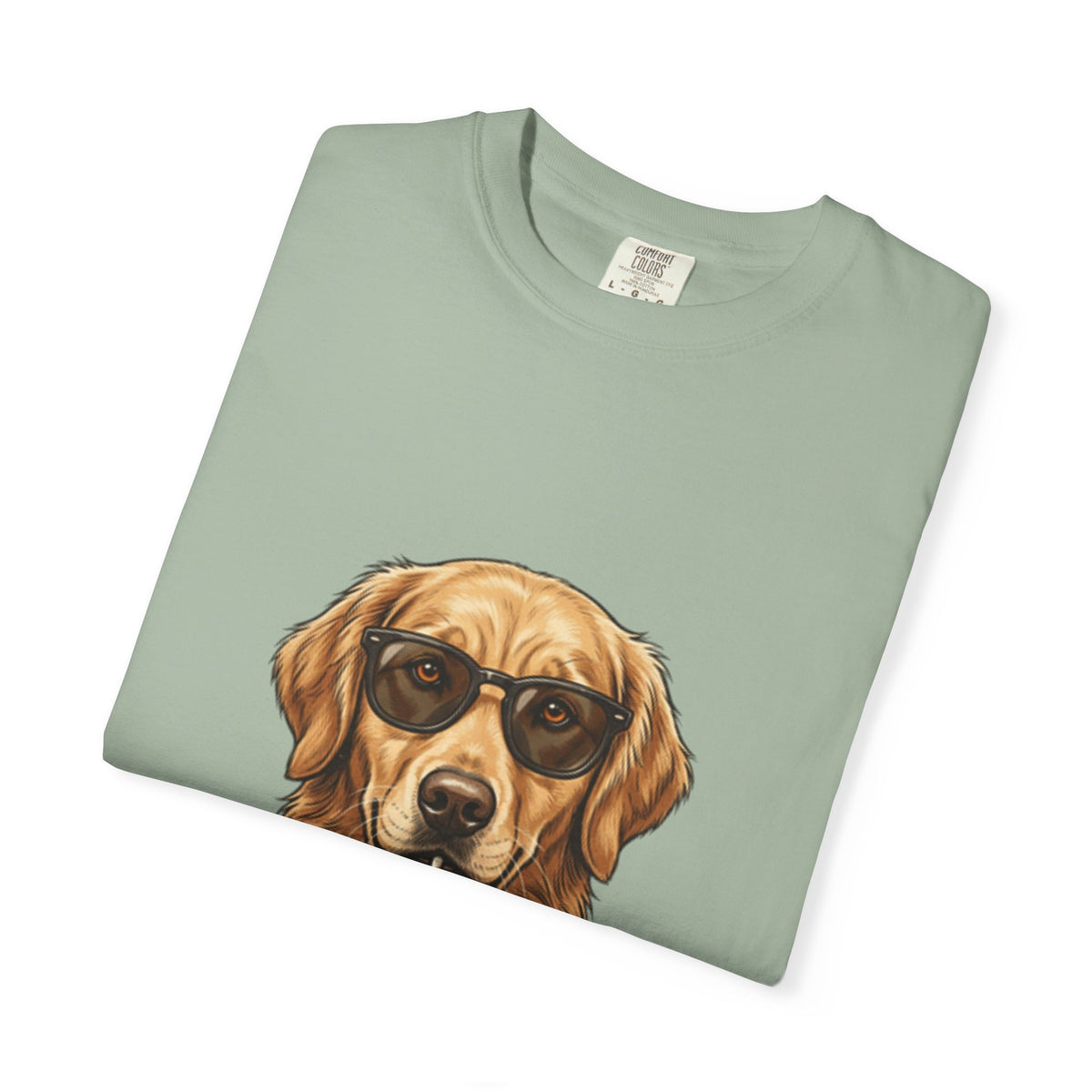 Cold Brew Golden Retriever T-Shirt — Dog Coffee Lover Tee