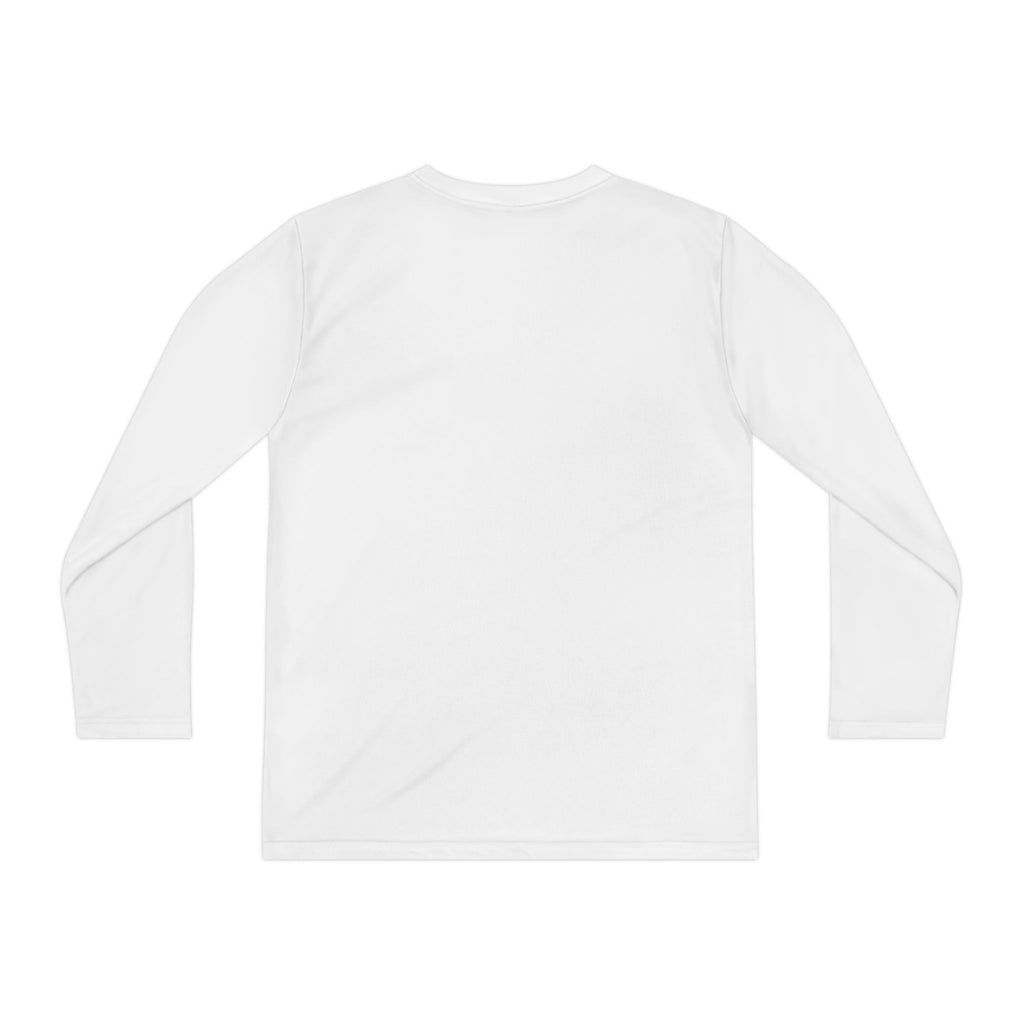 Halloween 'Treats Only' Youth Long Sleeve Tee - Cute Puppy & Ghosts Pumpkin Shirt