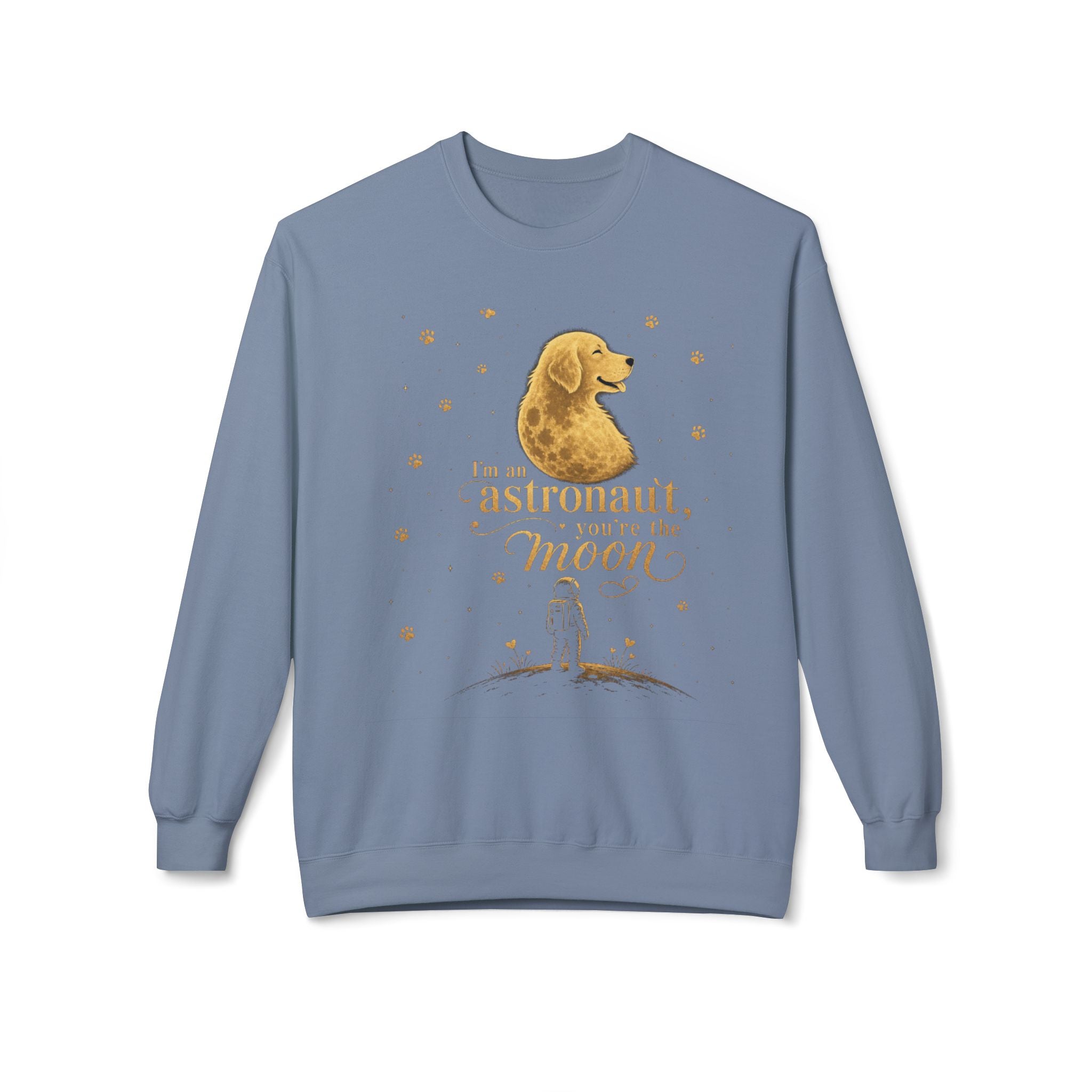 Astronaut & Dog Moon Sweatshirt