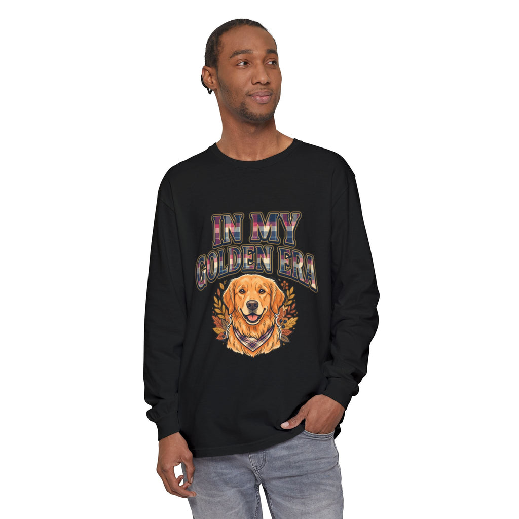 In My Golden Era Long Sleeve T-Shirt — Golden Retriever Graphic