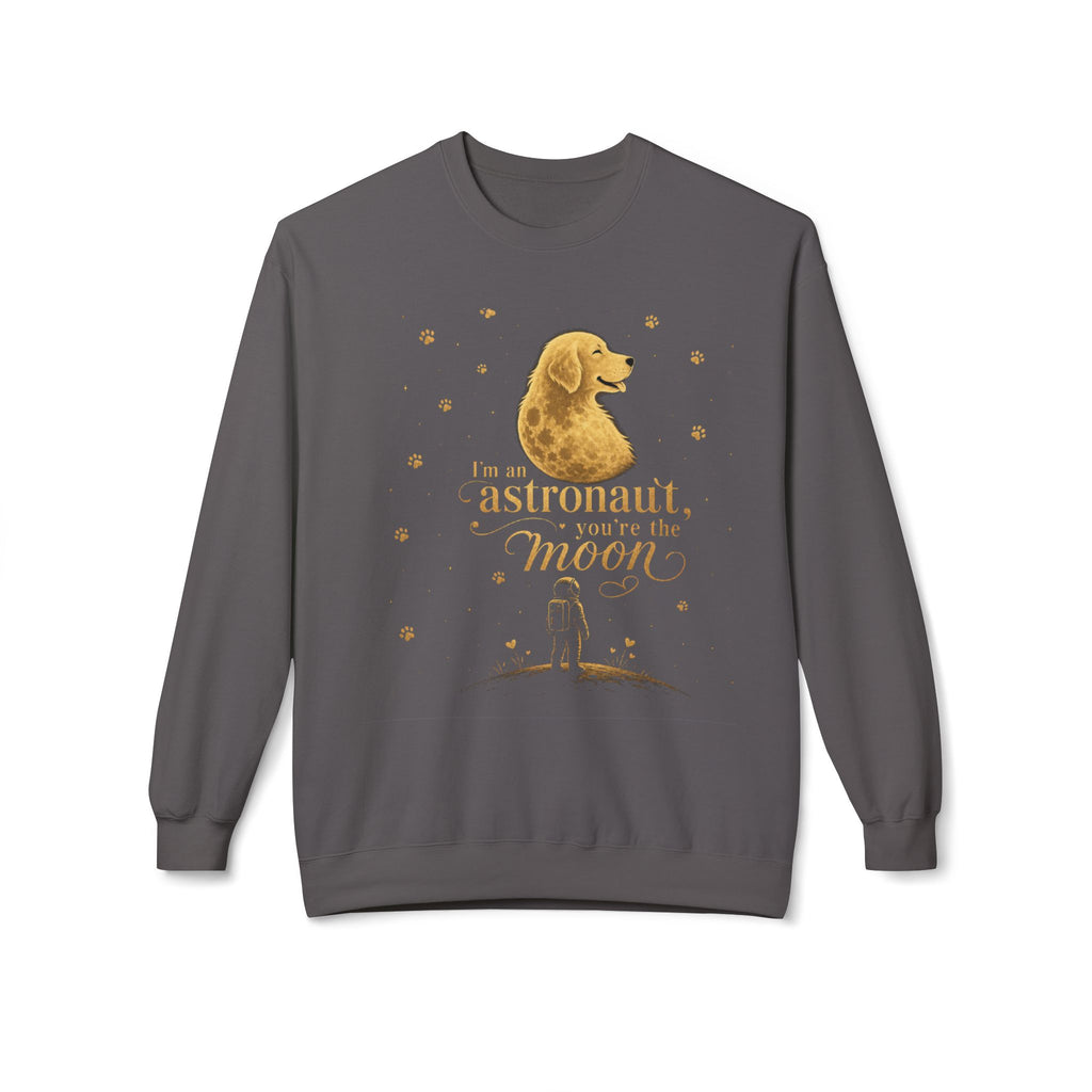 Astronaut & Dog Moon Sweatshirt