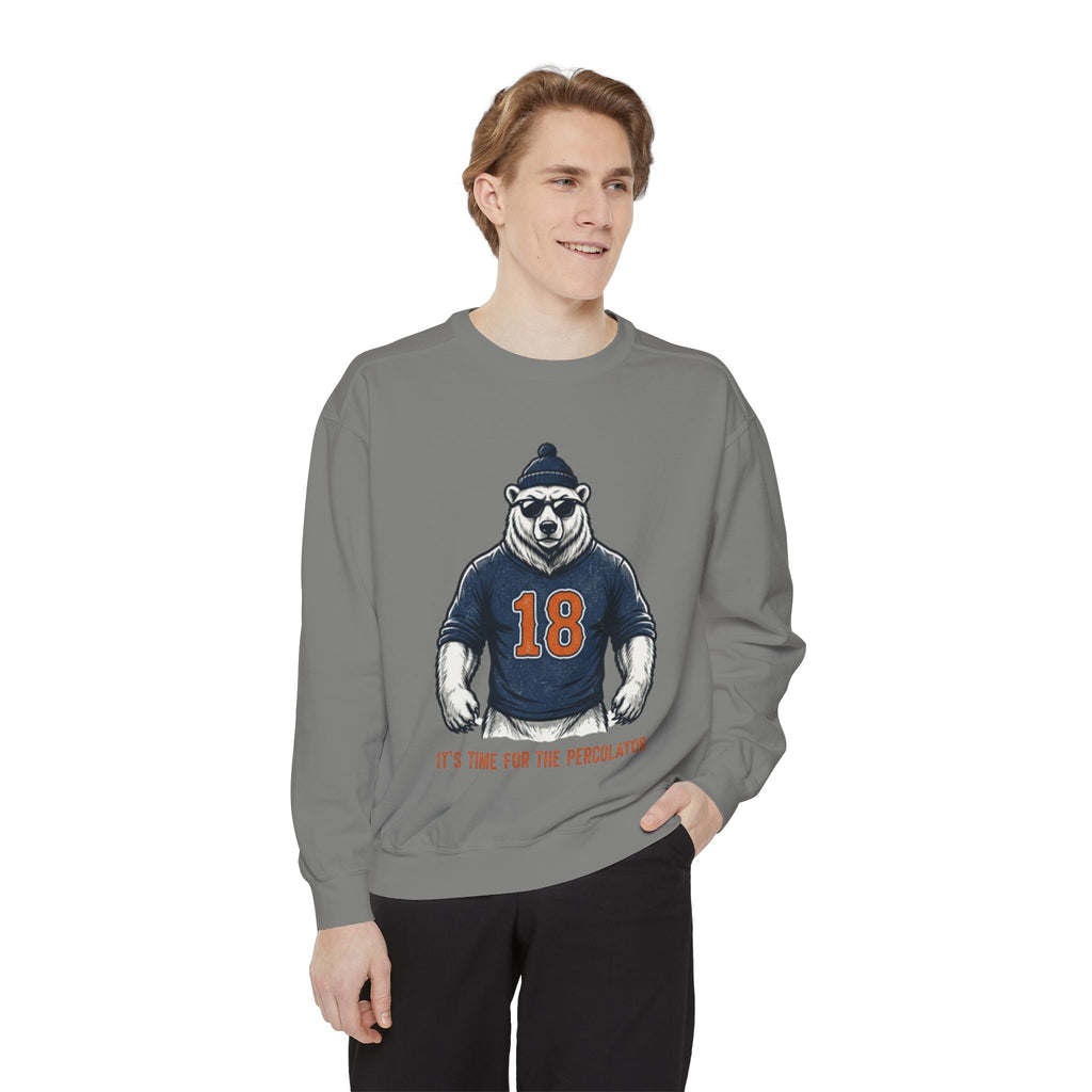 Bear Mascot Sweatshirt — "It's Time for the Predator" Team Pullover