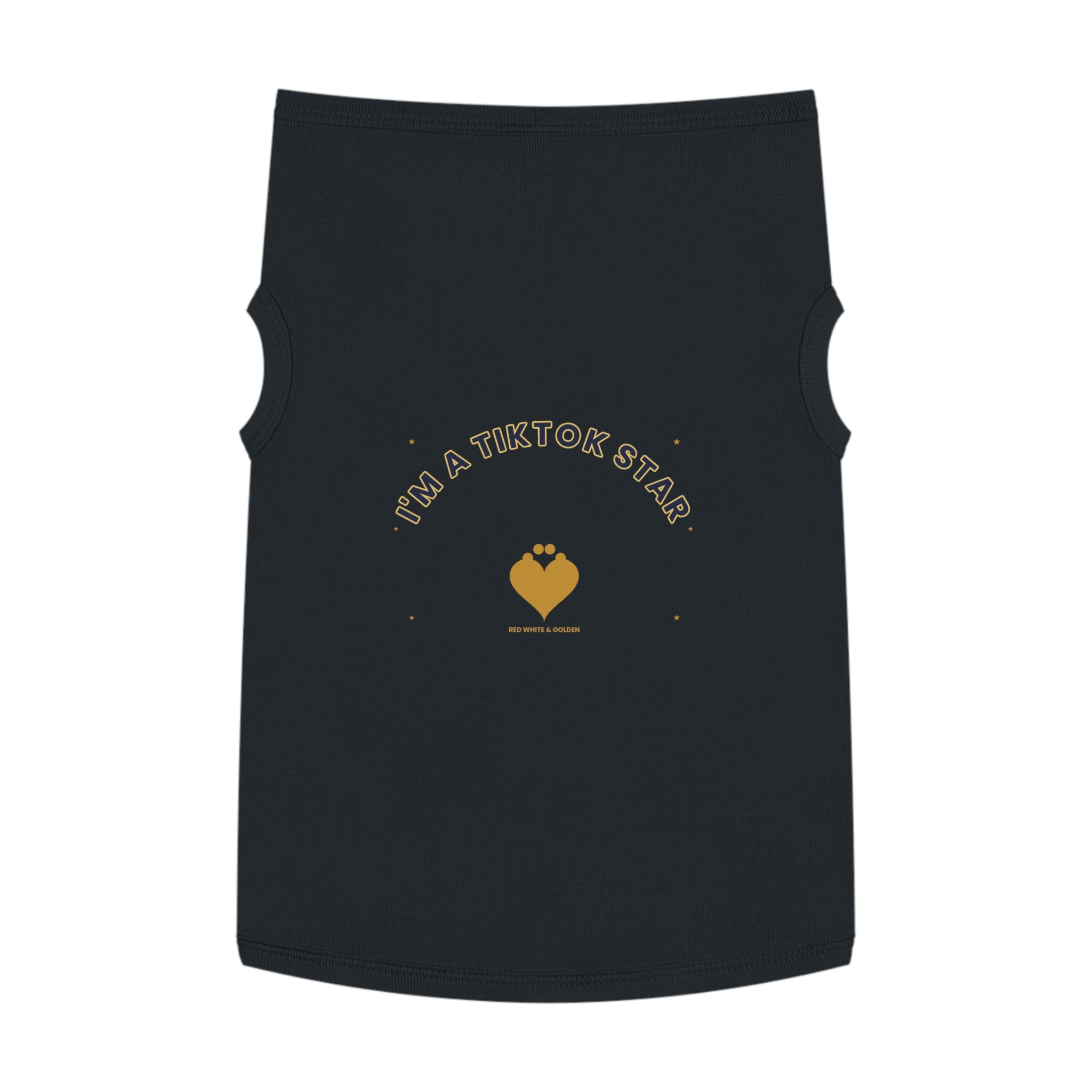 I'm A TikTok Star Pet Tank Top – Cute Social Media Dog/Cat Tee