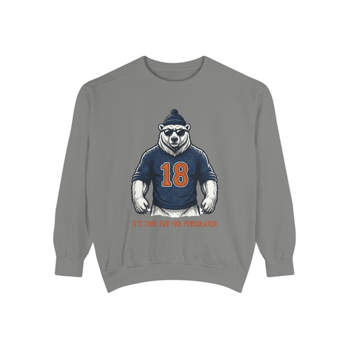 Bear Mascot Sweatshirt — "It's Time for the Predator" Team Pullover