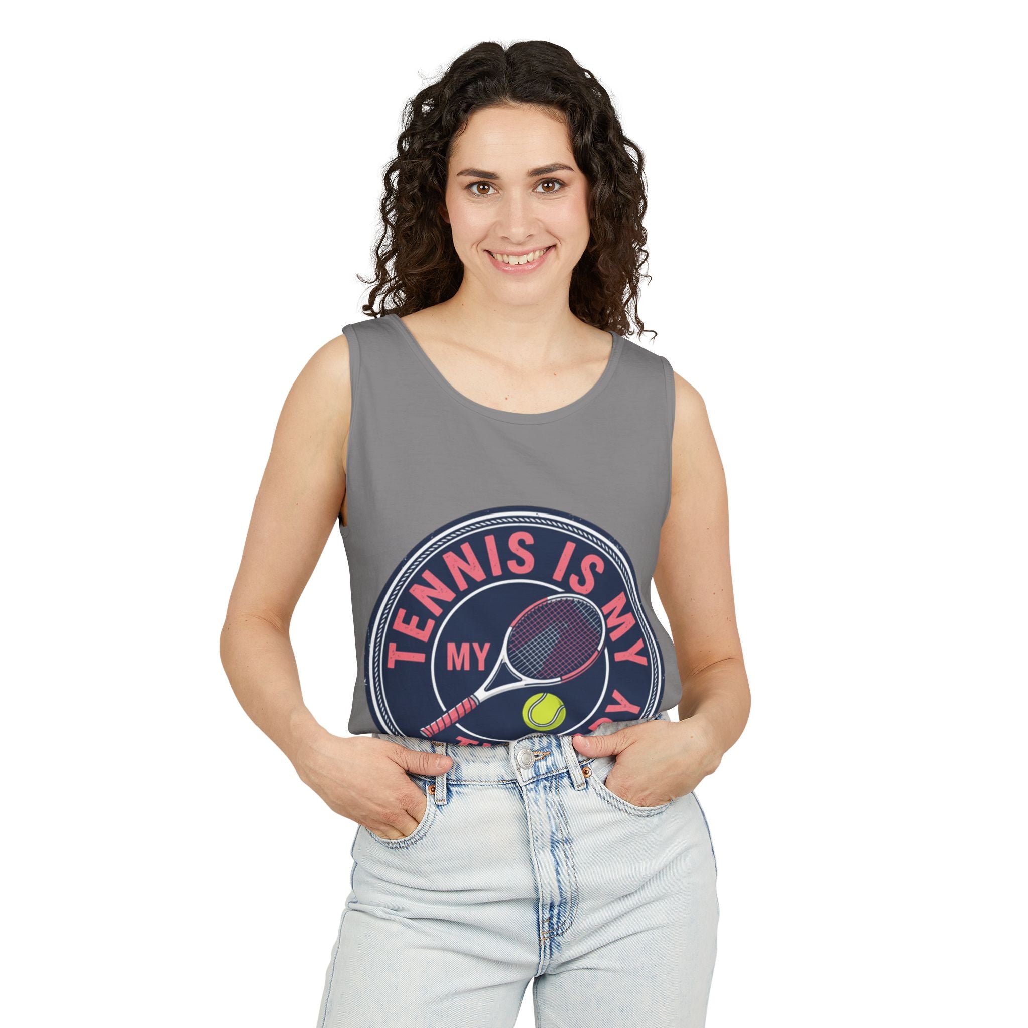Tennis Is My Therapy Tank Top