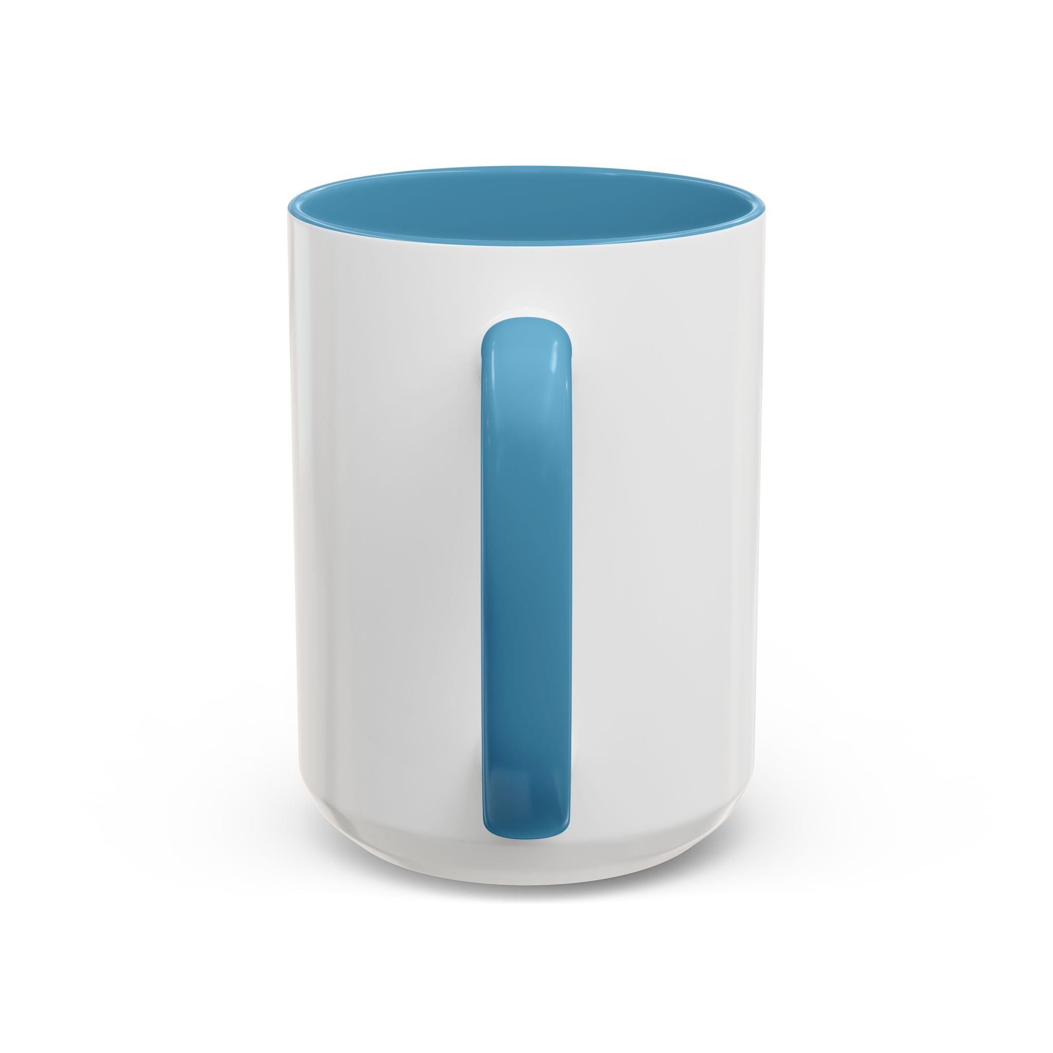 Accent Coffee Mug — “I’m an Astronaut, You’re the Moon” Dog Moonlight Design