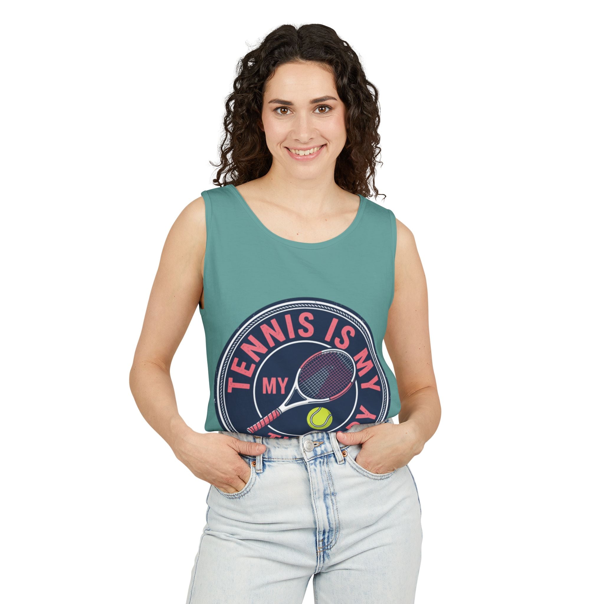 Tennis Is My Therapy Tank Top