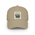Vintage Golf Club Patch Cap - 'Red White & Golden' Low Profile Baseball Hat