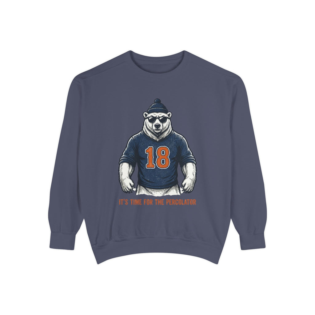 Bear Mascot Sweatshirt — "It's Time for the Predator" Team Pullover