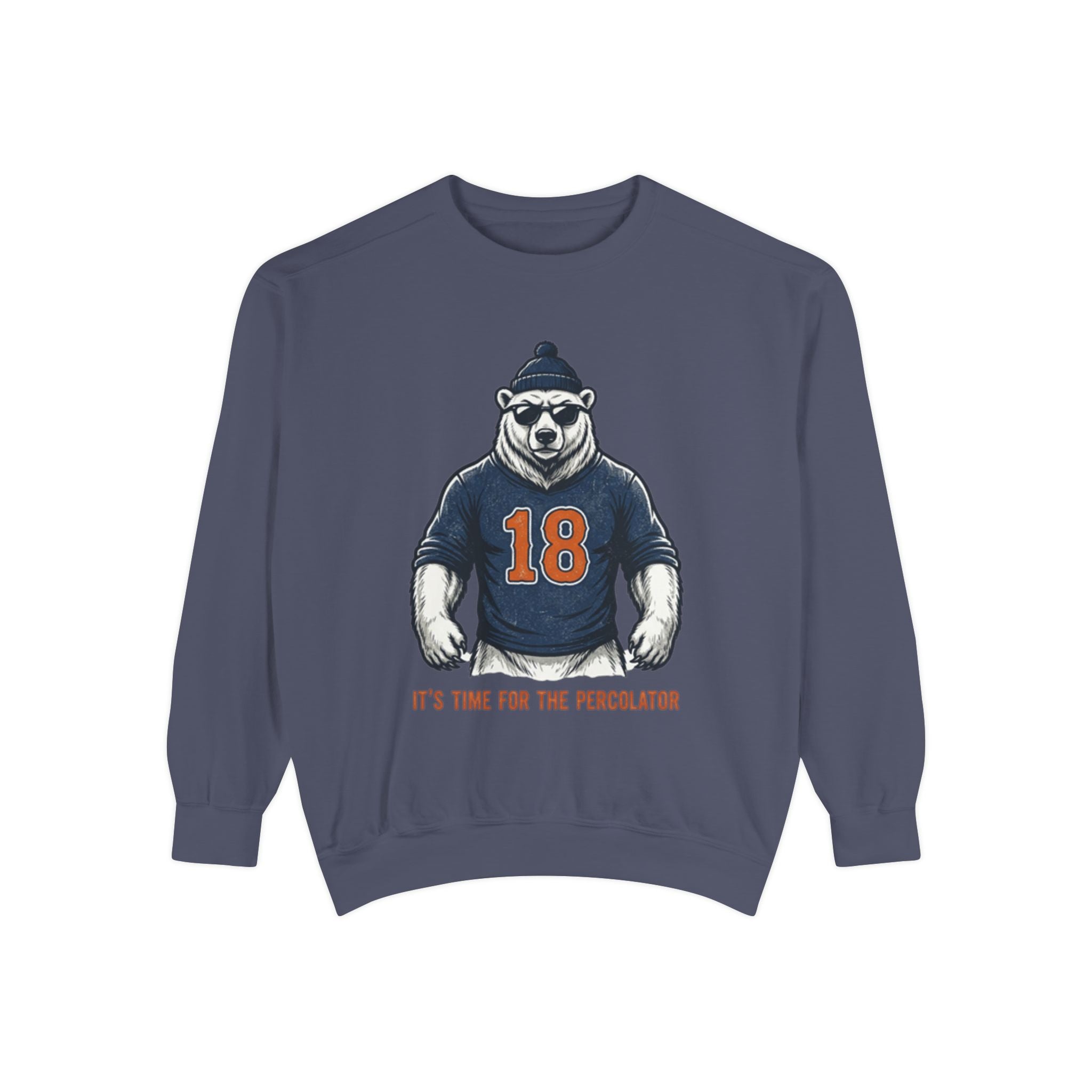Bear Mascot Sweatshirt — "It's Time for the Predator" Team Pullover