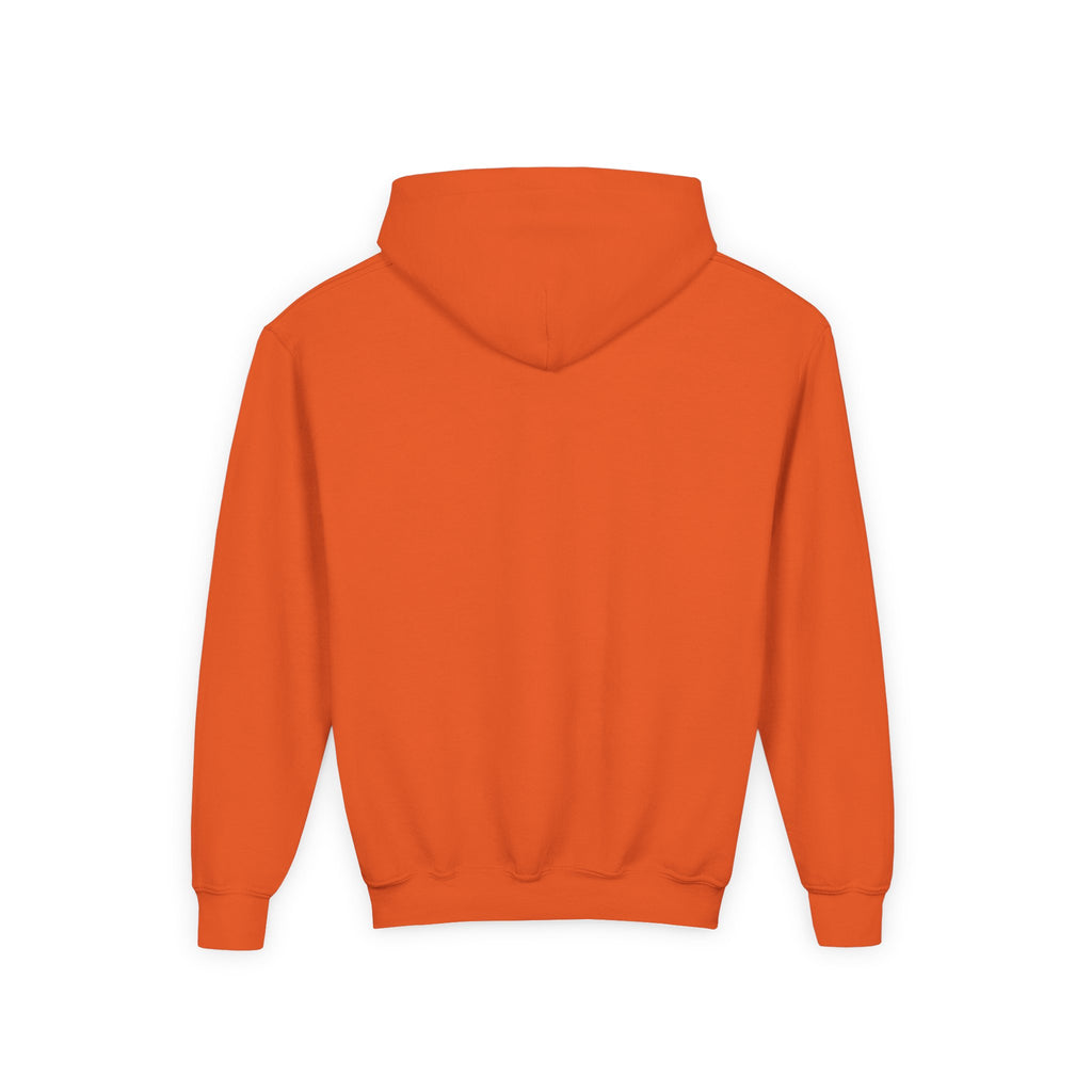 Youth Halloween Hoodie - "Treats Only" Pumpkin Dog Graphic