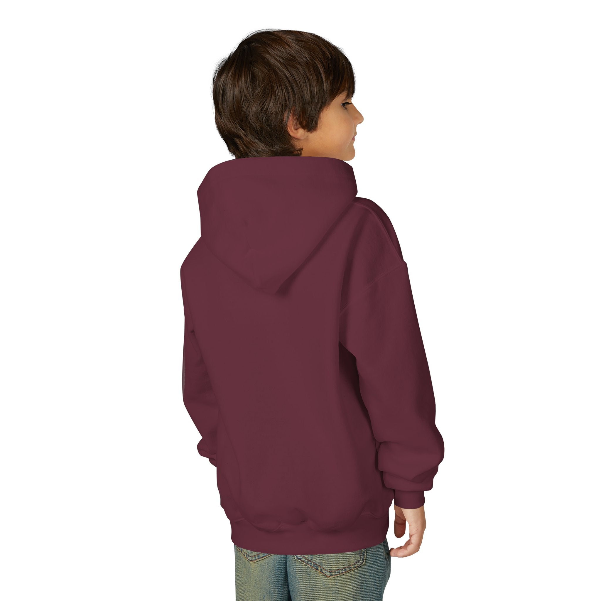 Youth Halloween Hoodie - "Treats Only" Pumpkin Dog Graphic