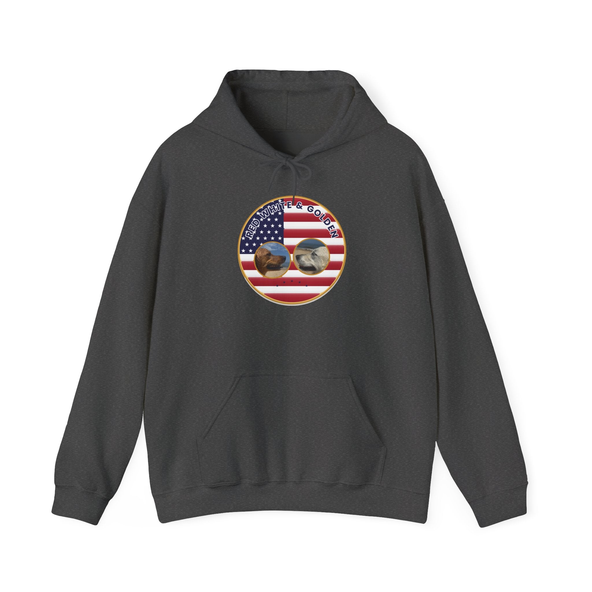 American Flag Sunglasses Hoodie — Patriotic USA Eagle Graphic Sweatshirt