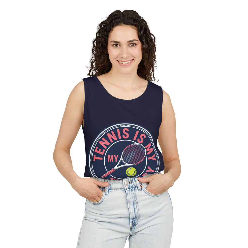Tennis Is My Therapy Tank Top