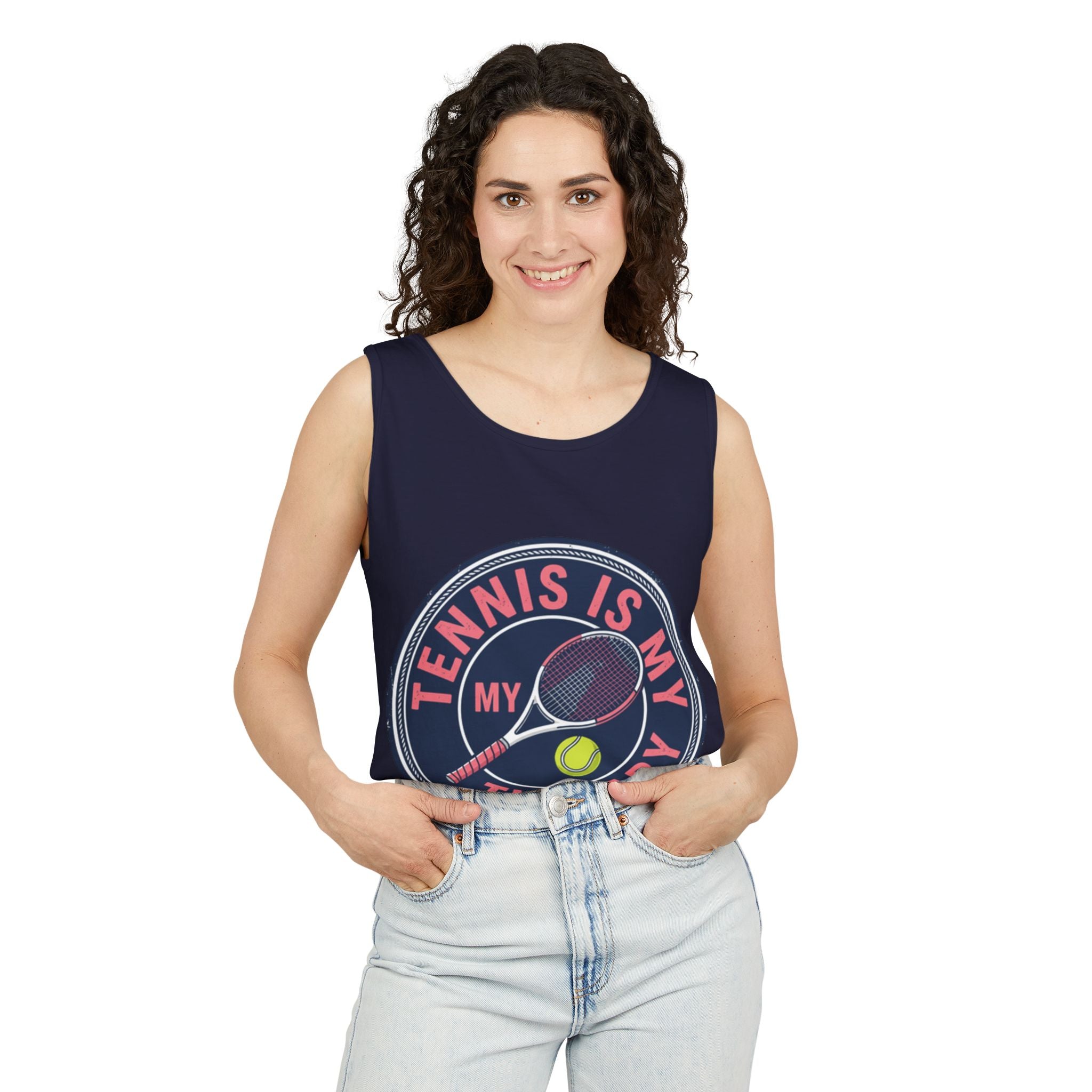 Tennis Is My Therapy Tank Top