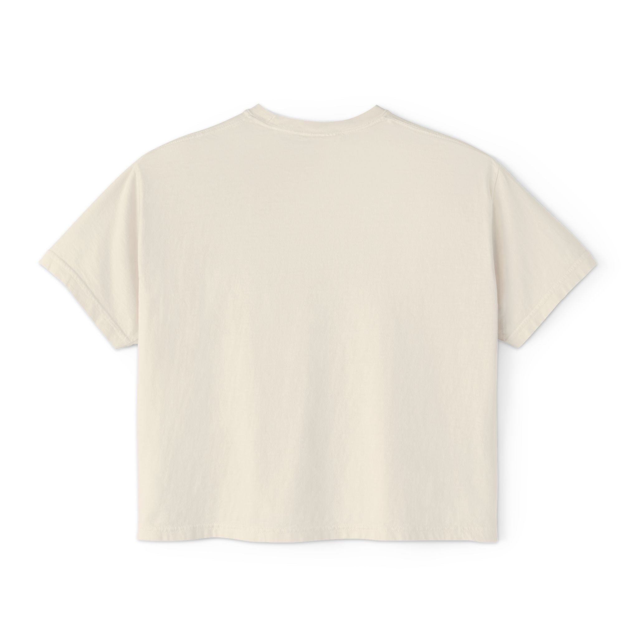 Dog Mom Club Boxy Tee — Cute Golden Retriever Graphic T-Shirt for Women