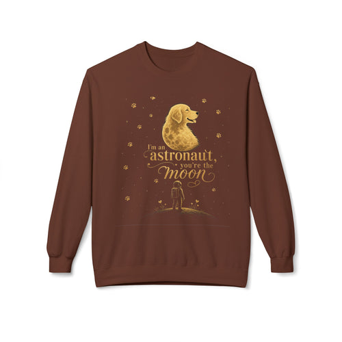 Astronaut & Dog Moon Sweatshirt