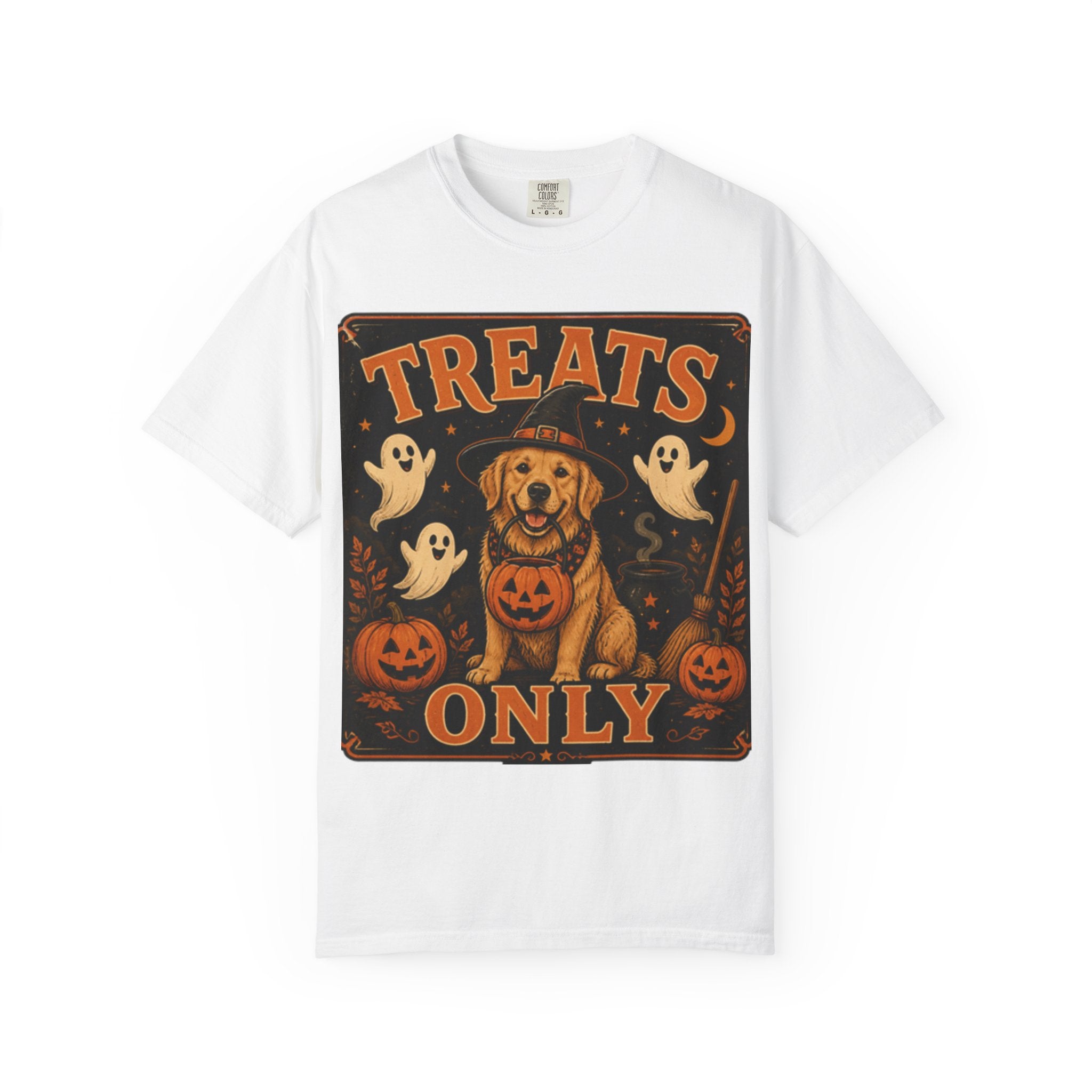 Halloween 'Treats Only' Dog T-Shirt