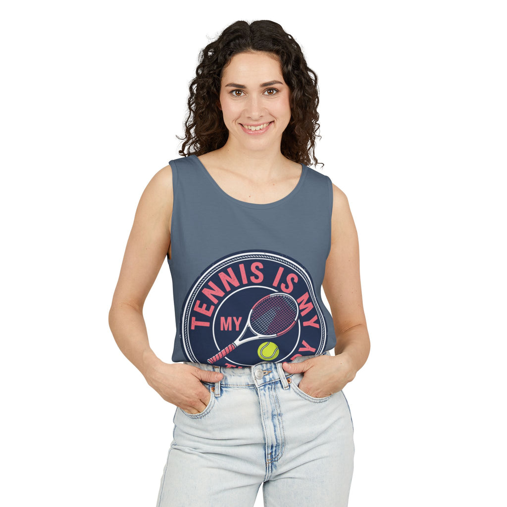 Tennis Is My Therapy Tank Top