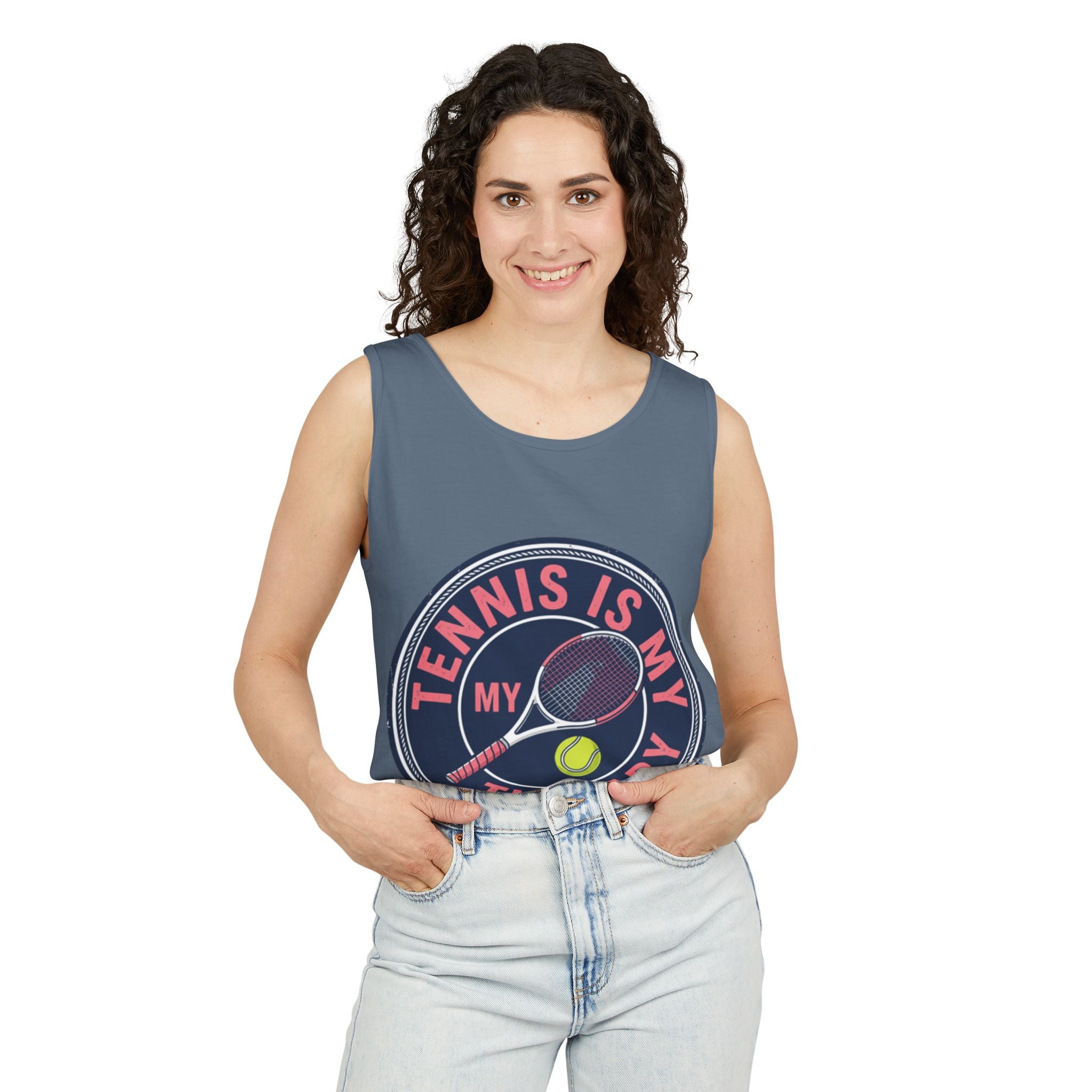 Tennis Is My Therapy Tank Top