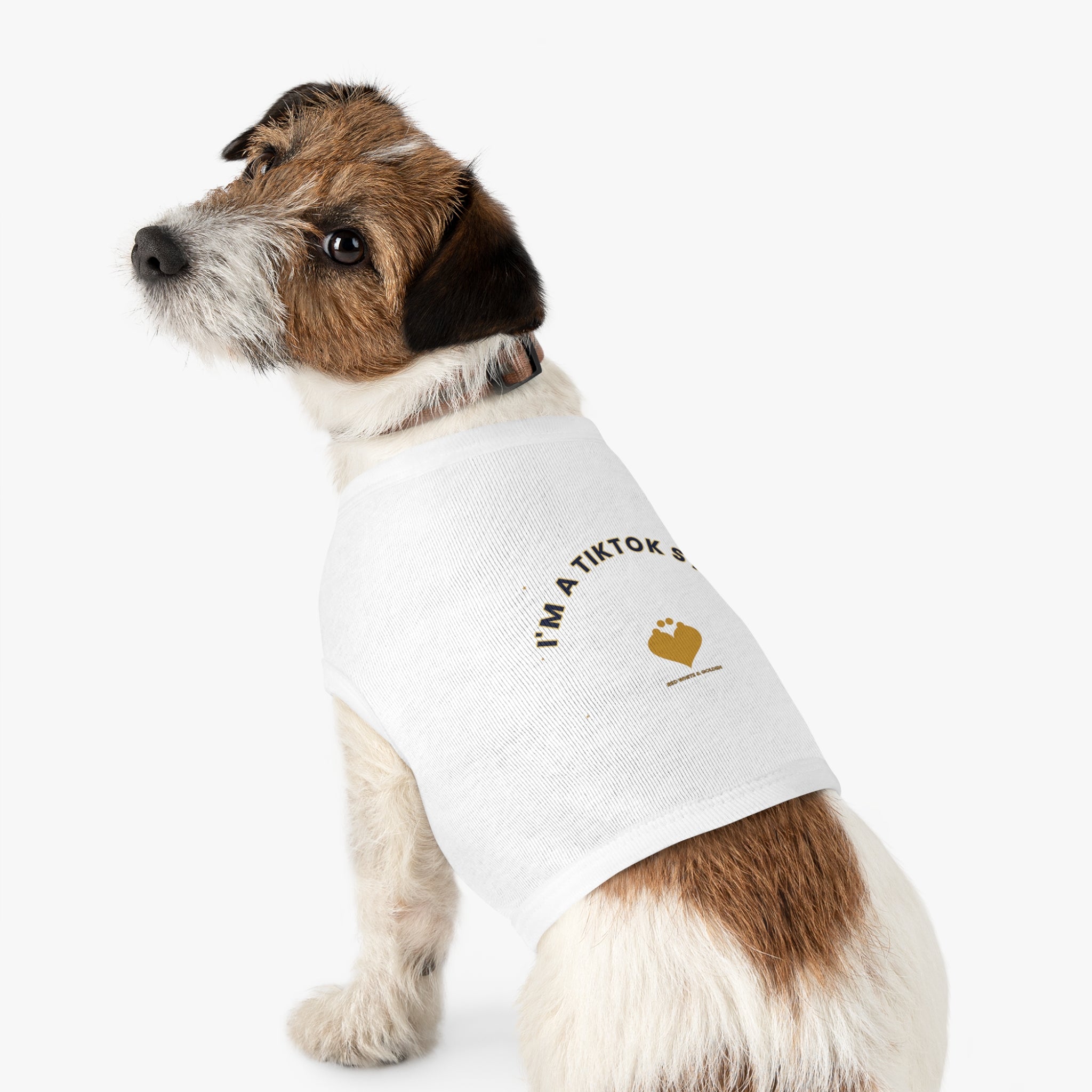 I'm A TikTok Star Pet Tank Top – Cute Social Media Dog/Cat Tee
