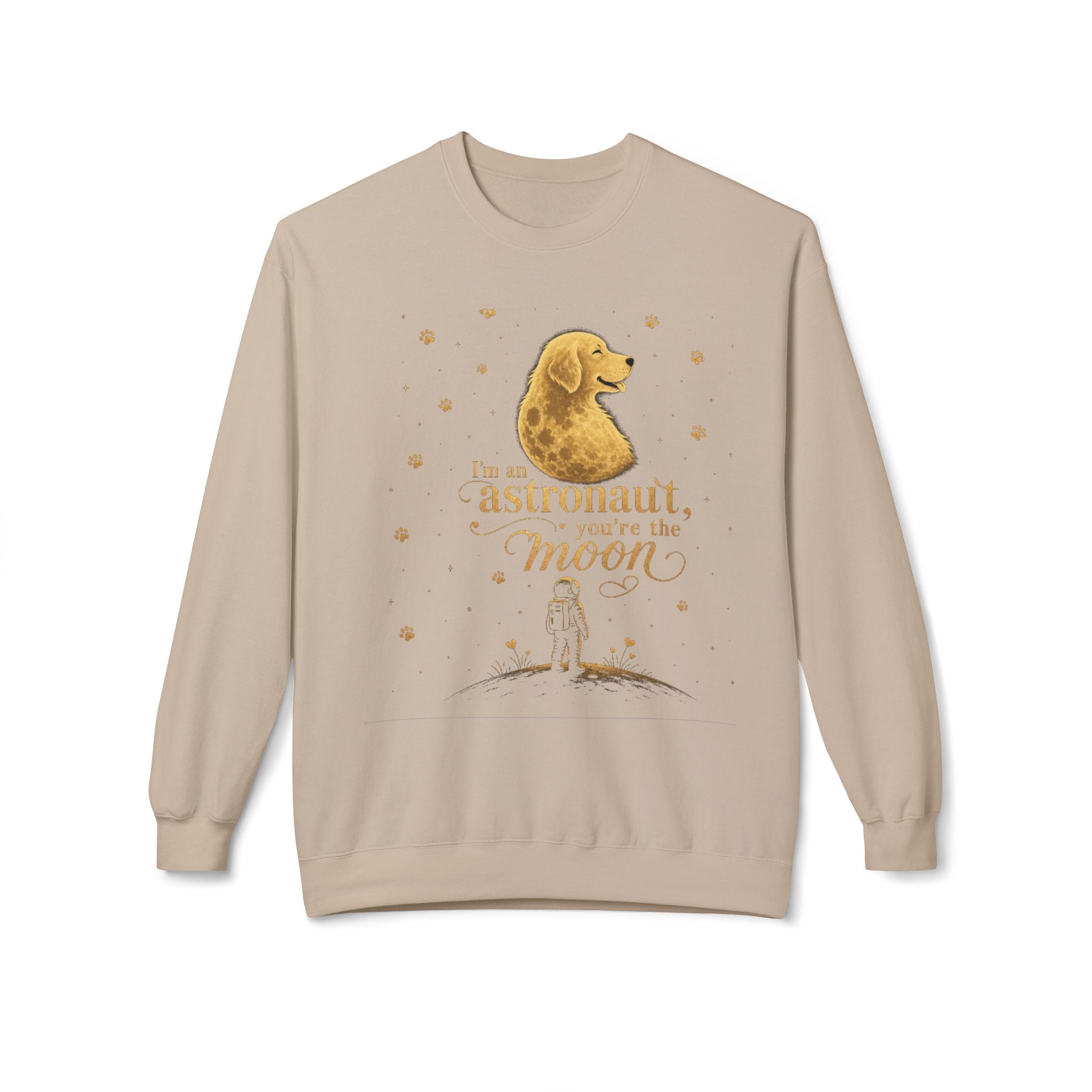 Astronaut & Dog Moon Sweatshirt