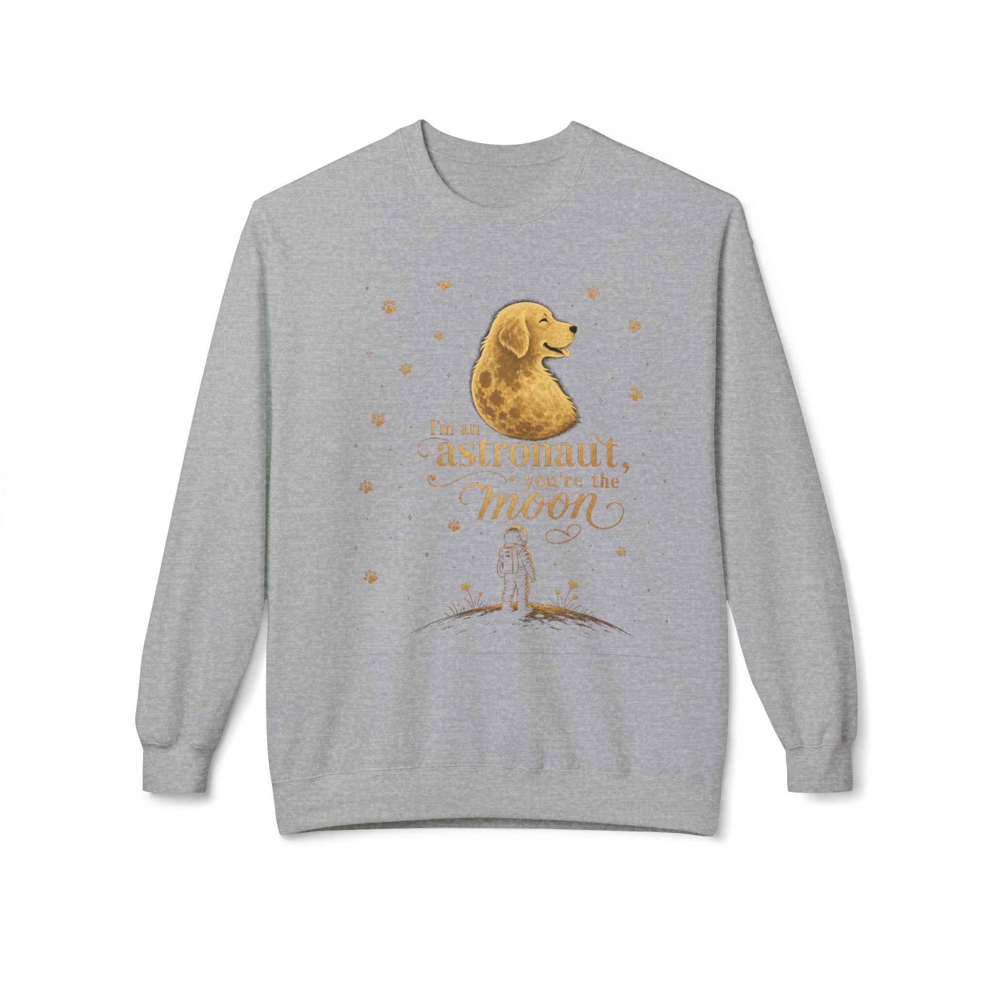 Astronaut & Dog Moon Sweatshirt