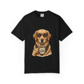 Cold Brew Golden Retriever T-Shirt — Dog Coffee Lover Tee