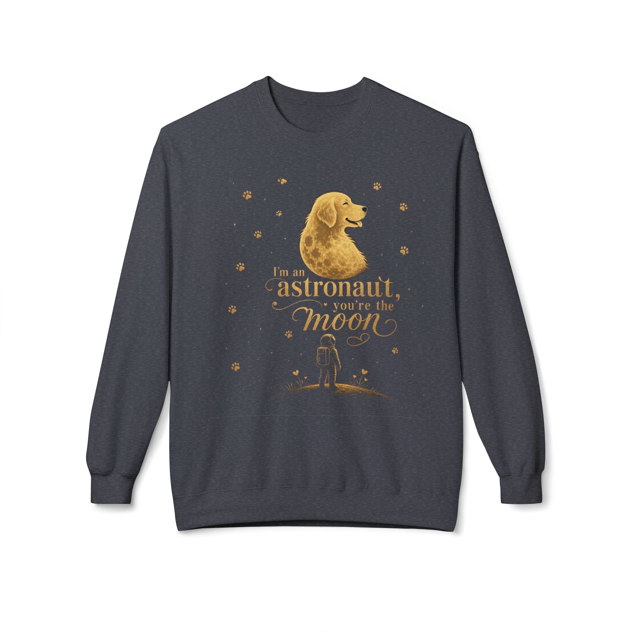 Astronaut & Dog Moon Sweatshirt
