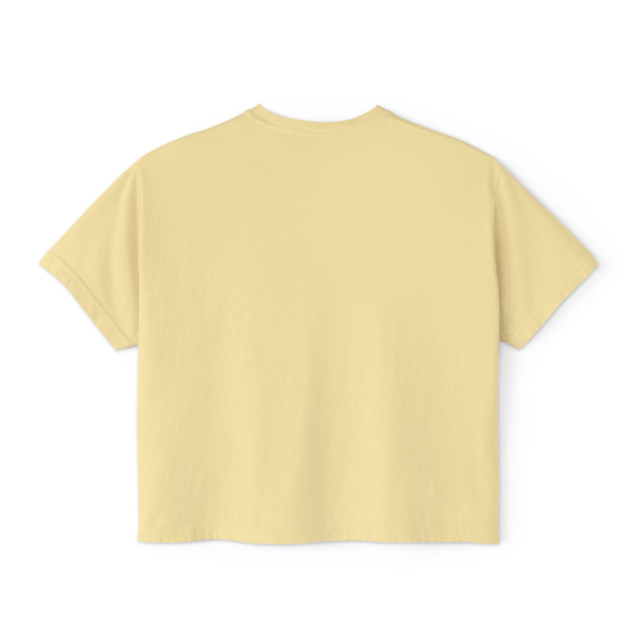 Women's Boxy Tee — "I'm an astronaut, I need my moon" Golden Dog Graphic Shirt