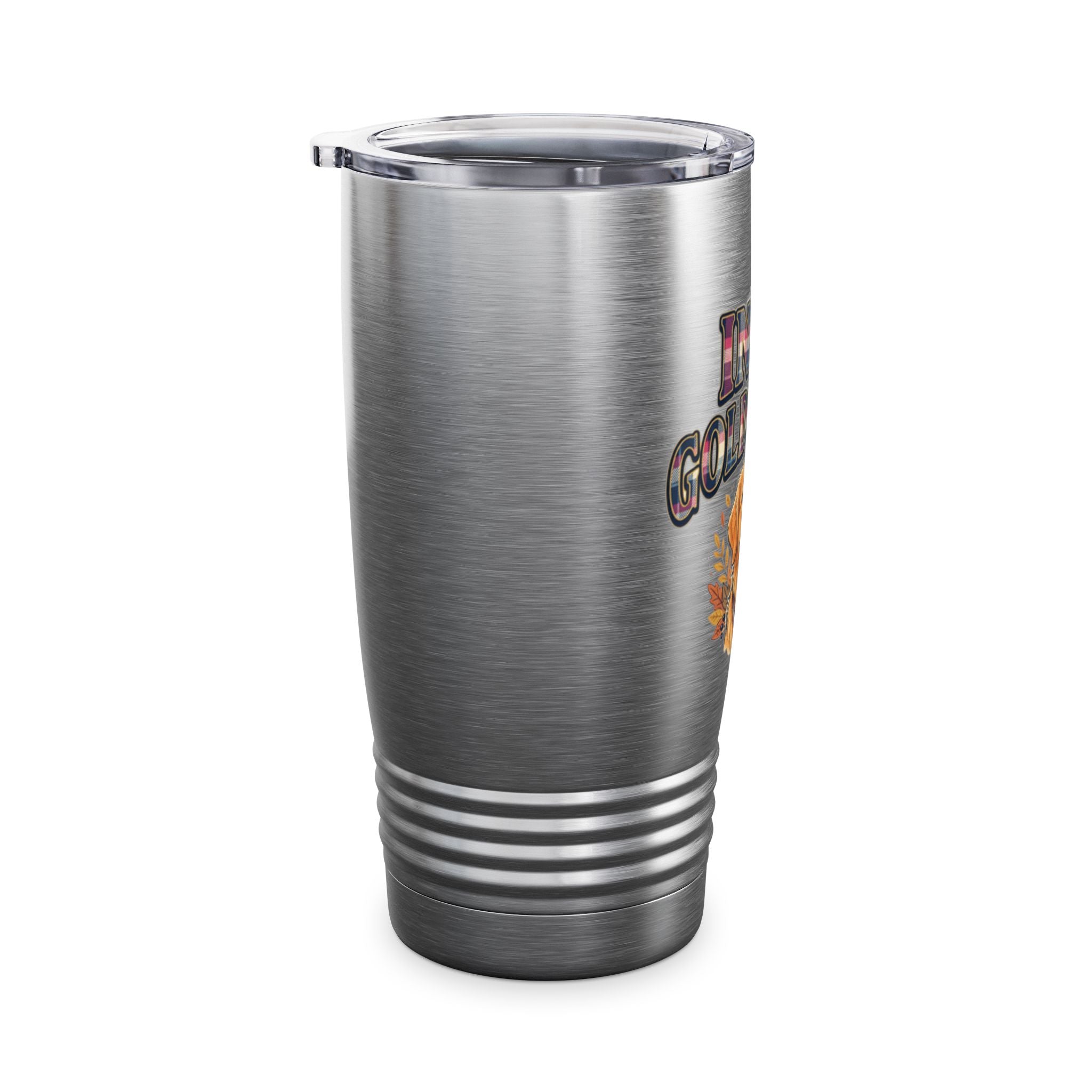 In My Golden Era Golden Retriever Tumbler — 20oz Insulated Travel Cup