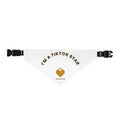 Clip-on Pet Bandana — “I’m a TikTok Star” Cute Social Media Pet Accessory
