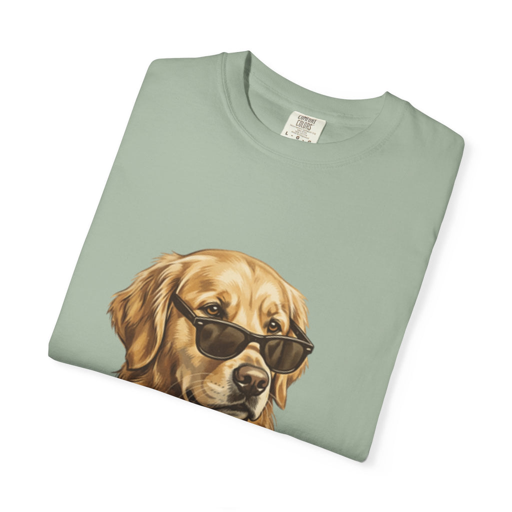 Bruh Sunglasses Golden Retriever T-Shirt